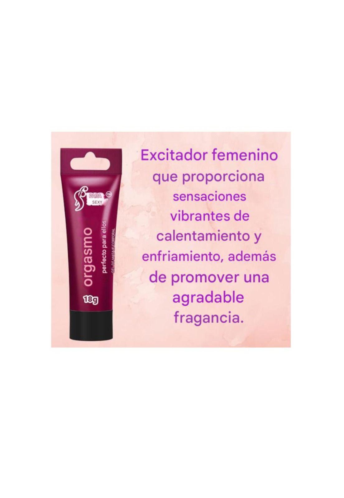 Gel Estimulante Excitante Orgasm-G Femenino 18g  For Sexy-4
