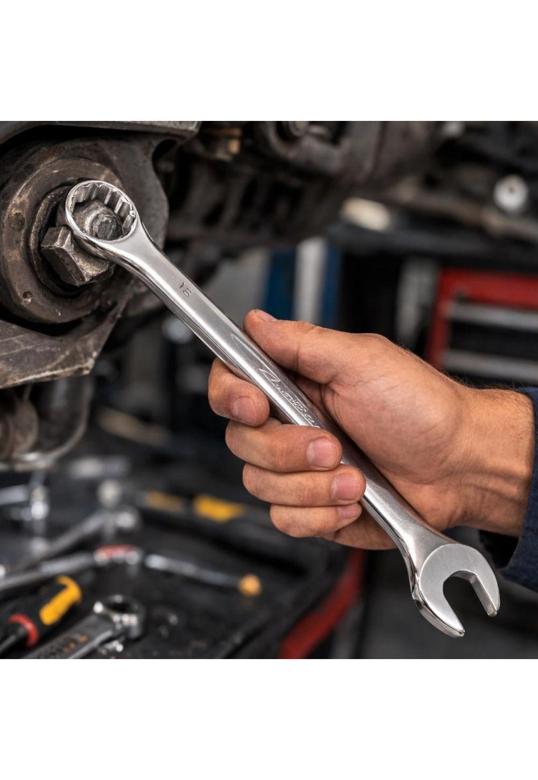 Llave Combinada Punta Corona Acodada Bahco 15/16-2