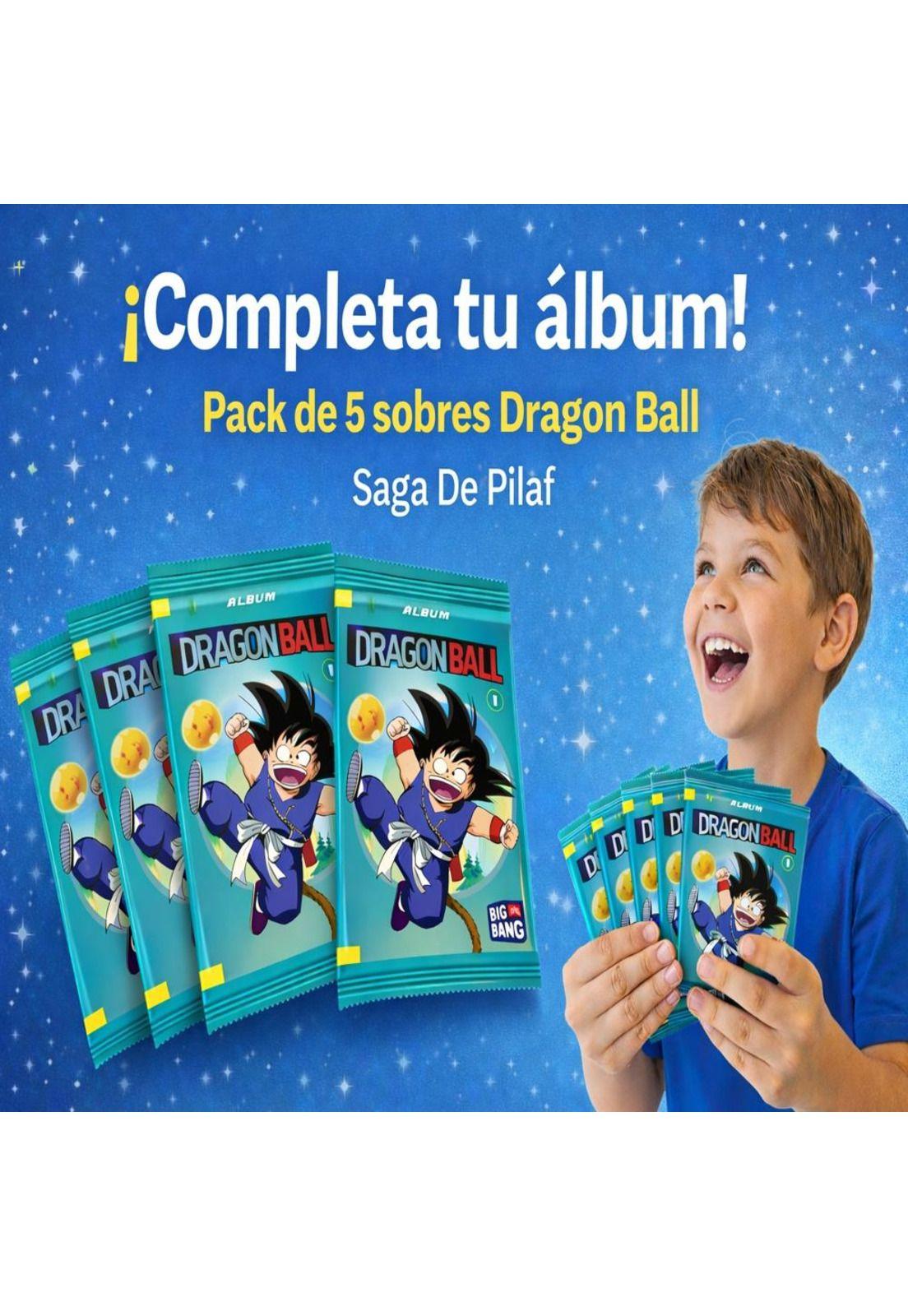 Pack de 5 sobres Dragon Ball Saga De Pilaf-3
