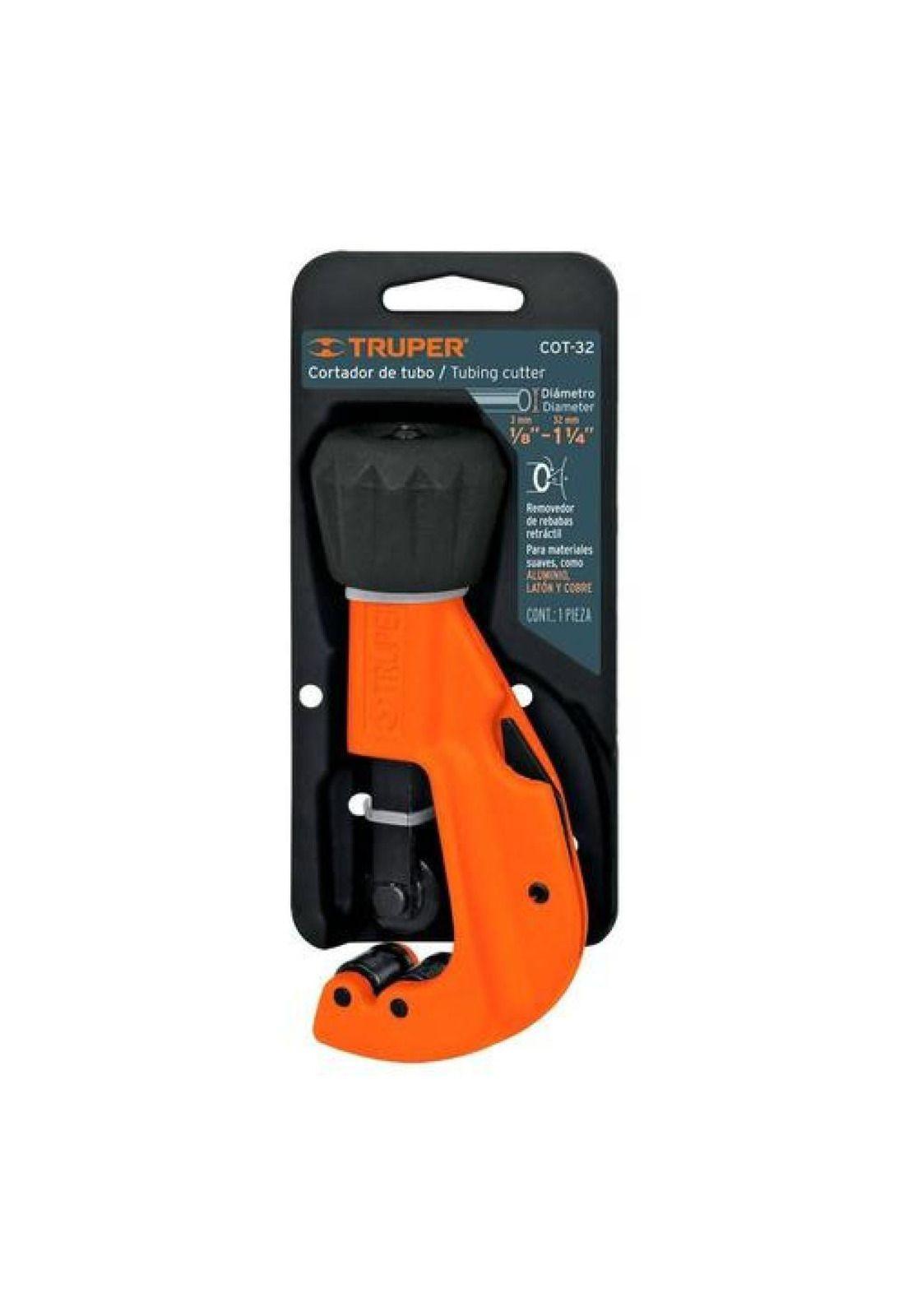 Cortador Tubo Cobre, Aluminio, Profesional Truper 3-32mm-2