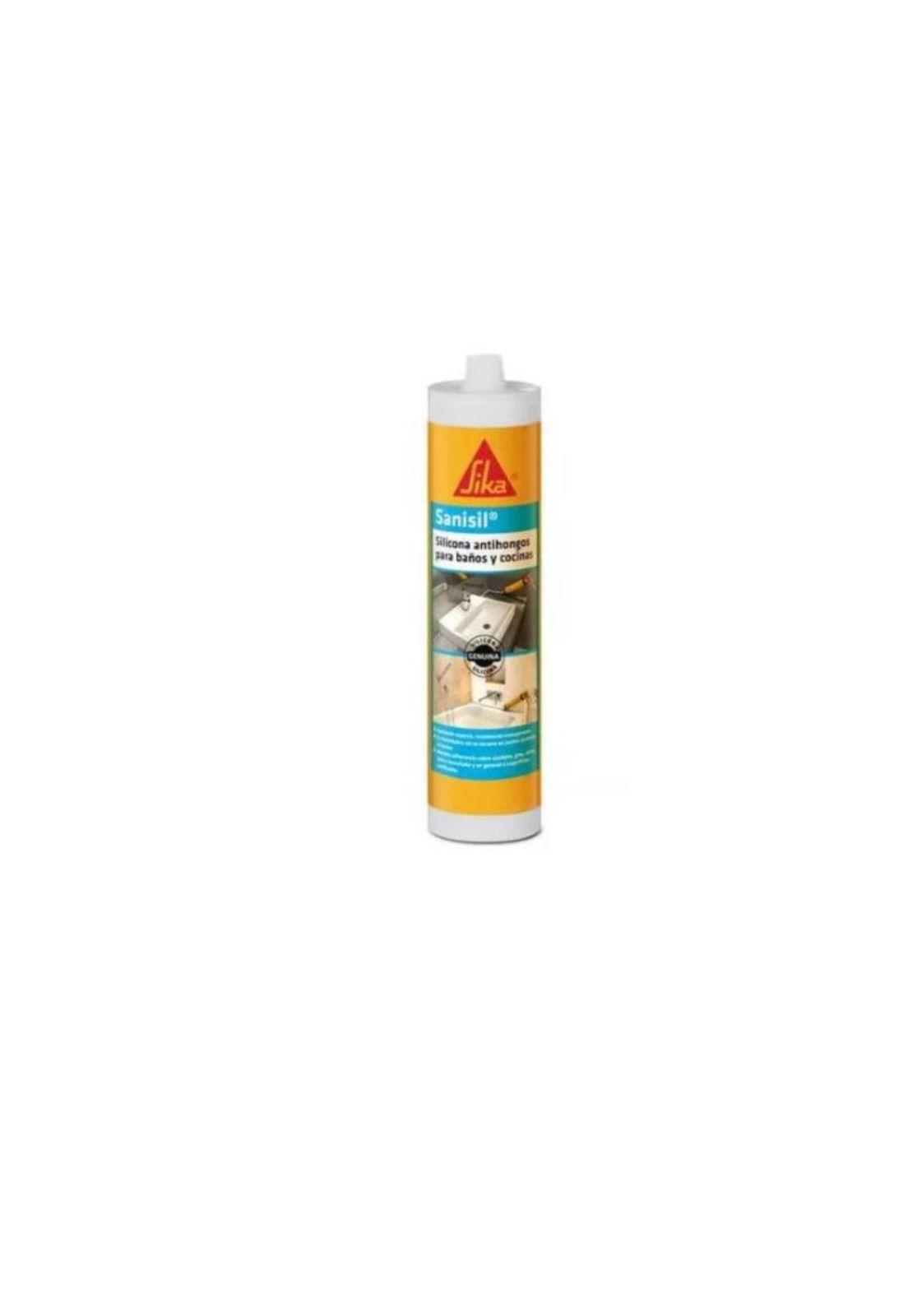 Silicona Blanca Para Baño Y Cocina Antihongo 280ml Sika-3