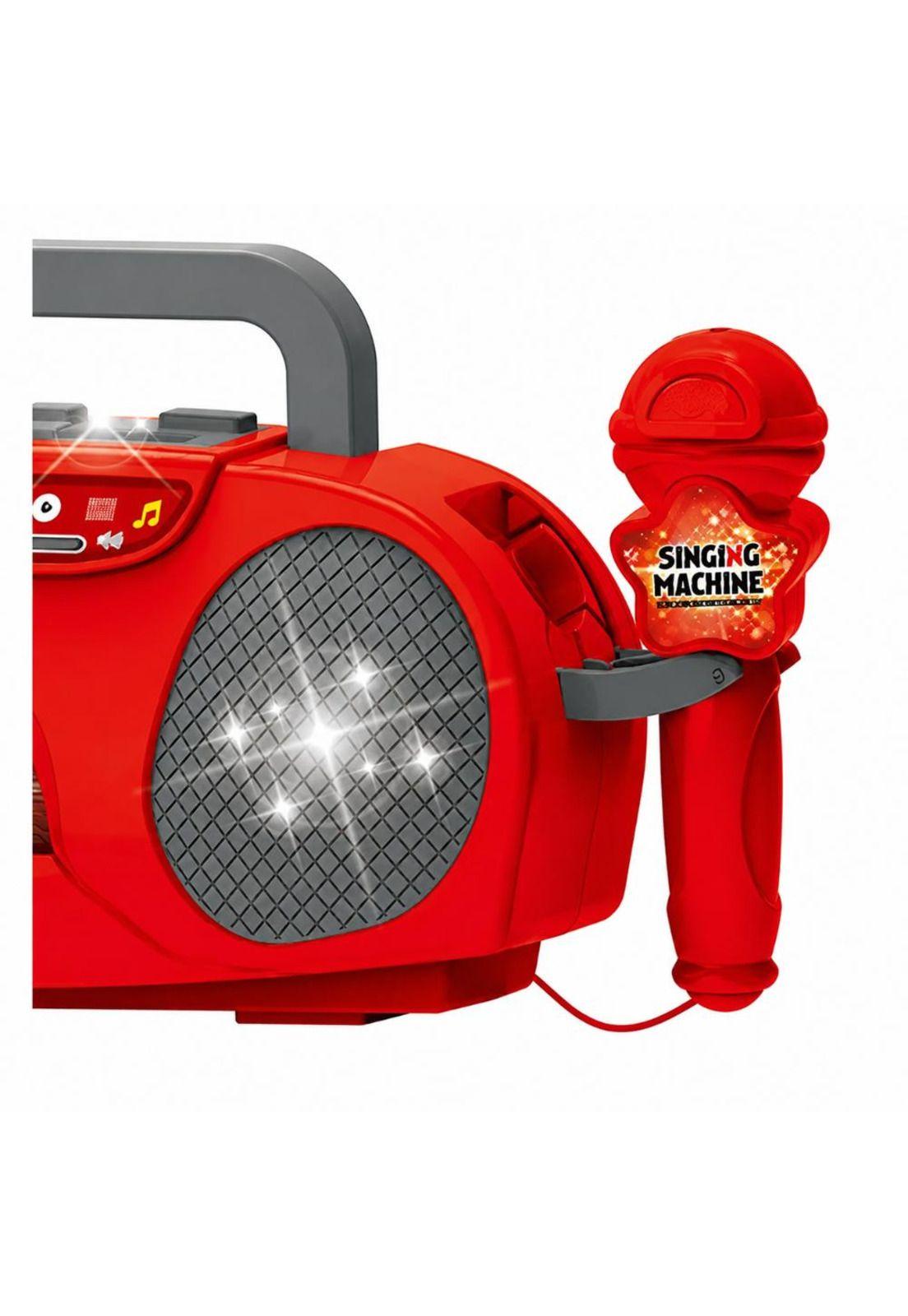 Micrófono Karaoke Niños Luz Led Parlante Bluetooth-1