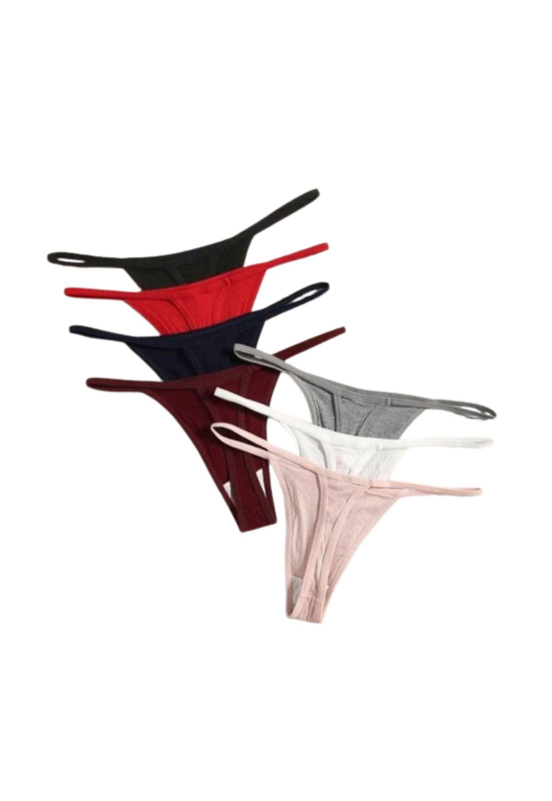 Set Colale X 7pzas Colores Surtidos Hilo Tira Delgada Sexy-1