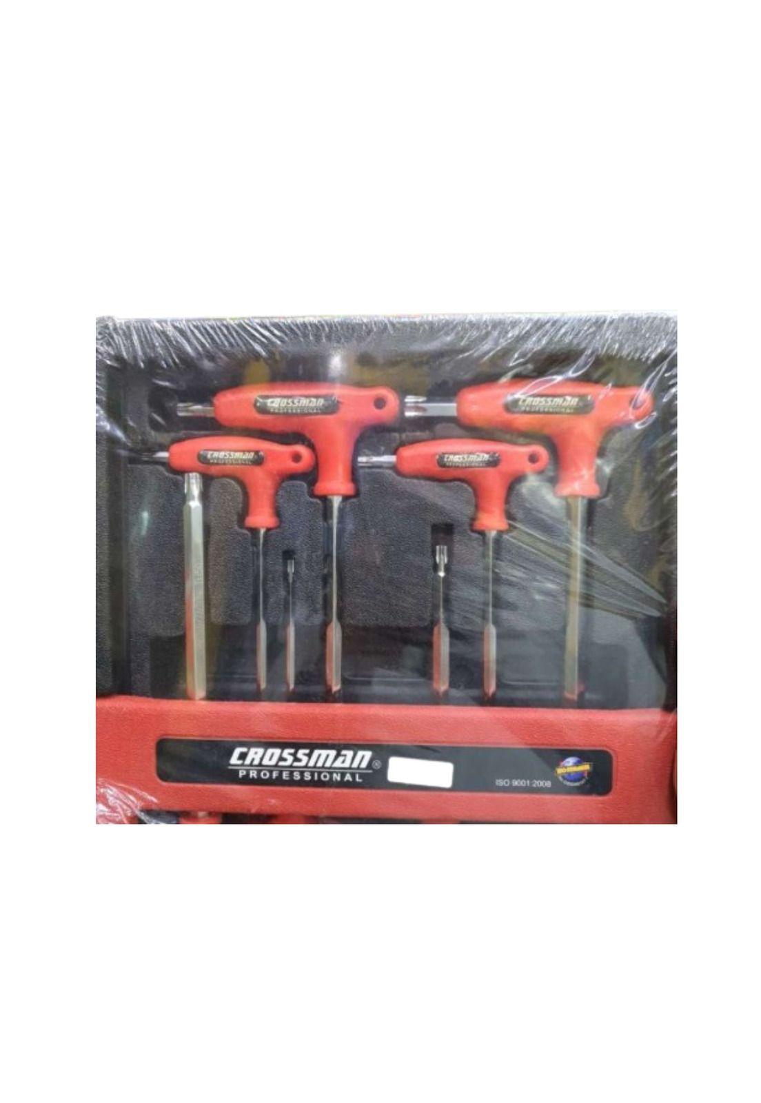 Juego Llave Allen Tipo T Crossman 7 Piezas 2.5-10mm 66799-2