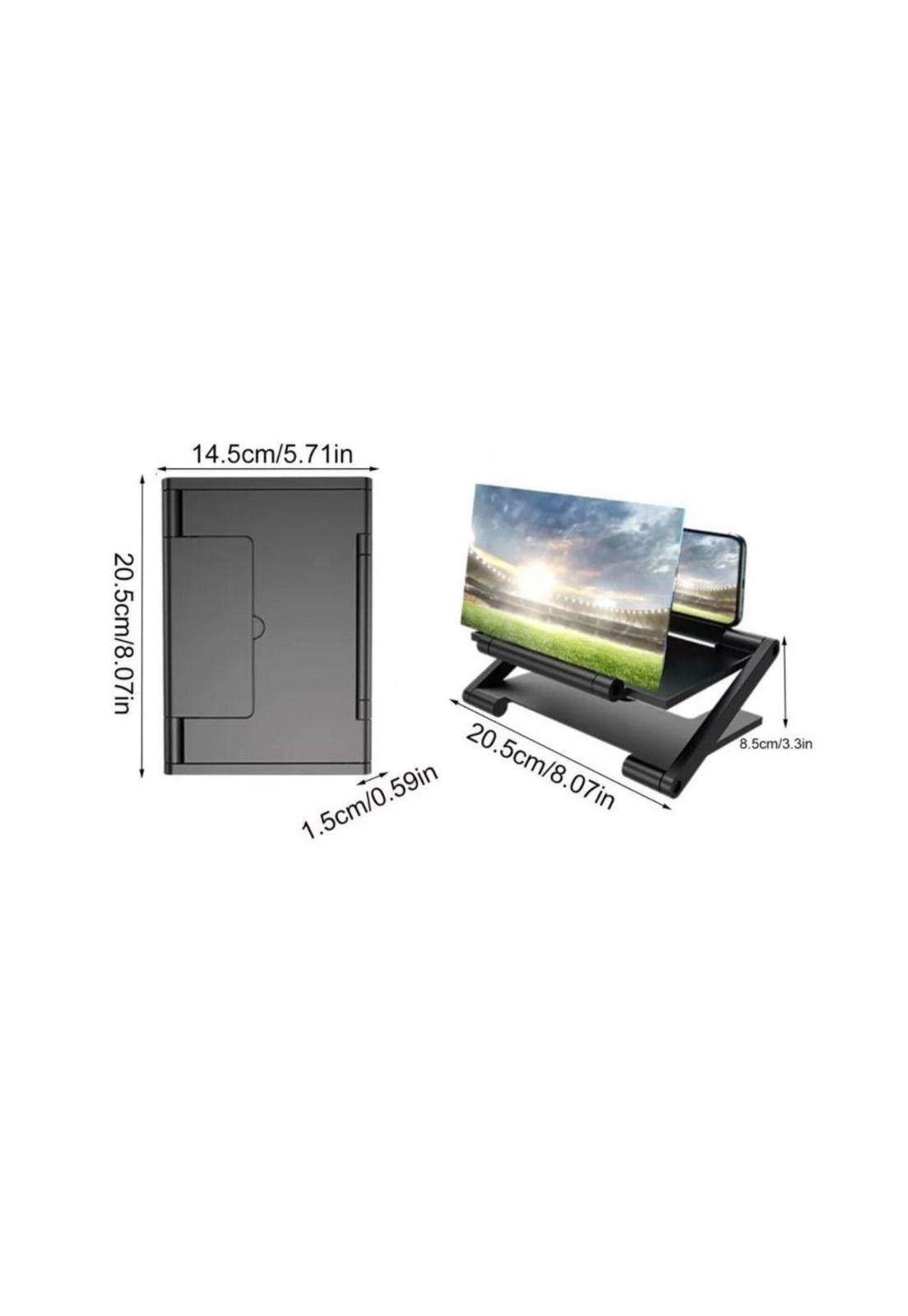 Amplificador de Pantalla 3D HD Soporte Plegable 2 Niveles-2