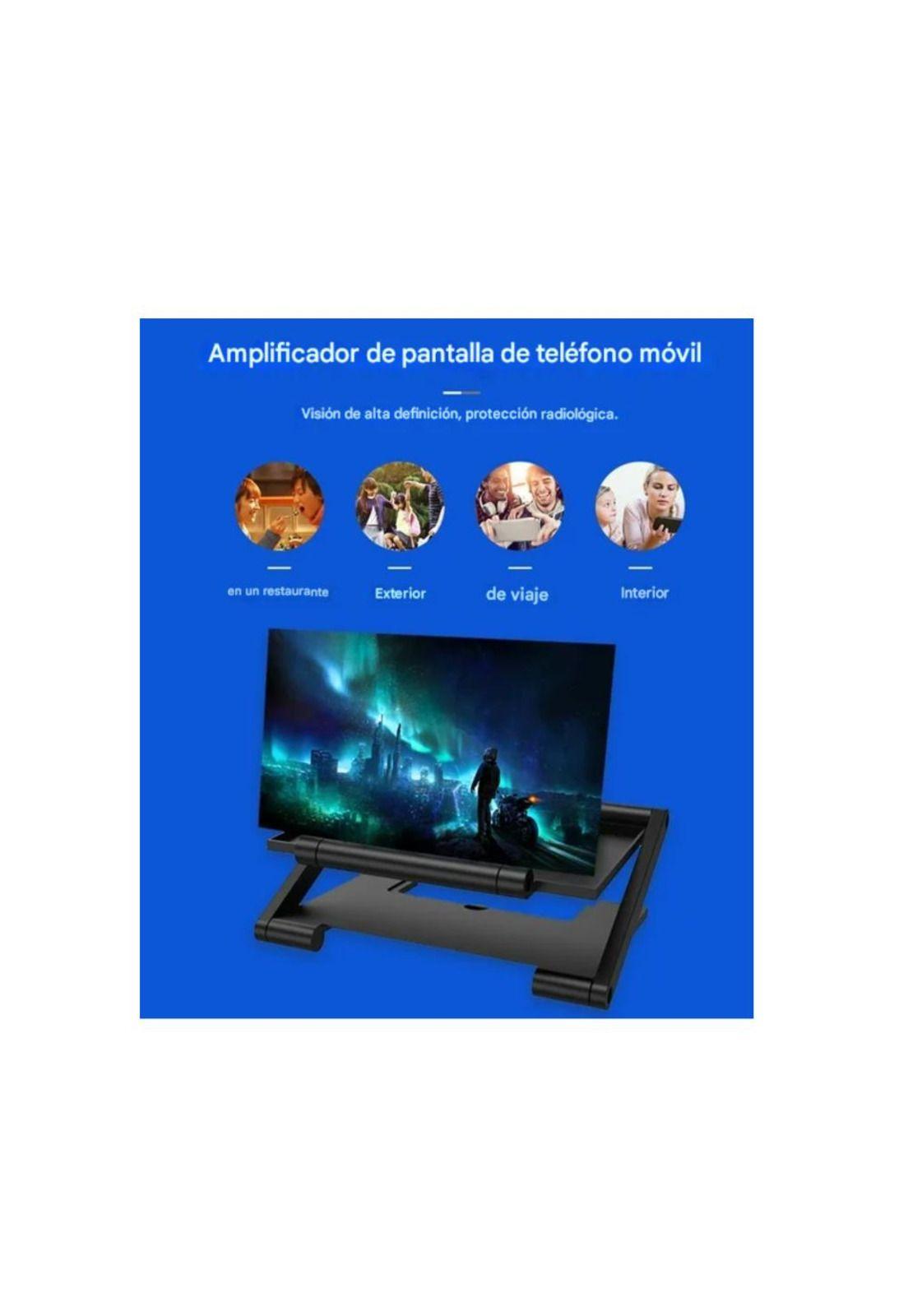 Amplificador de Pantalla 3D HD Soporte Plegable 2 Niveles-4