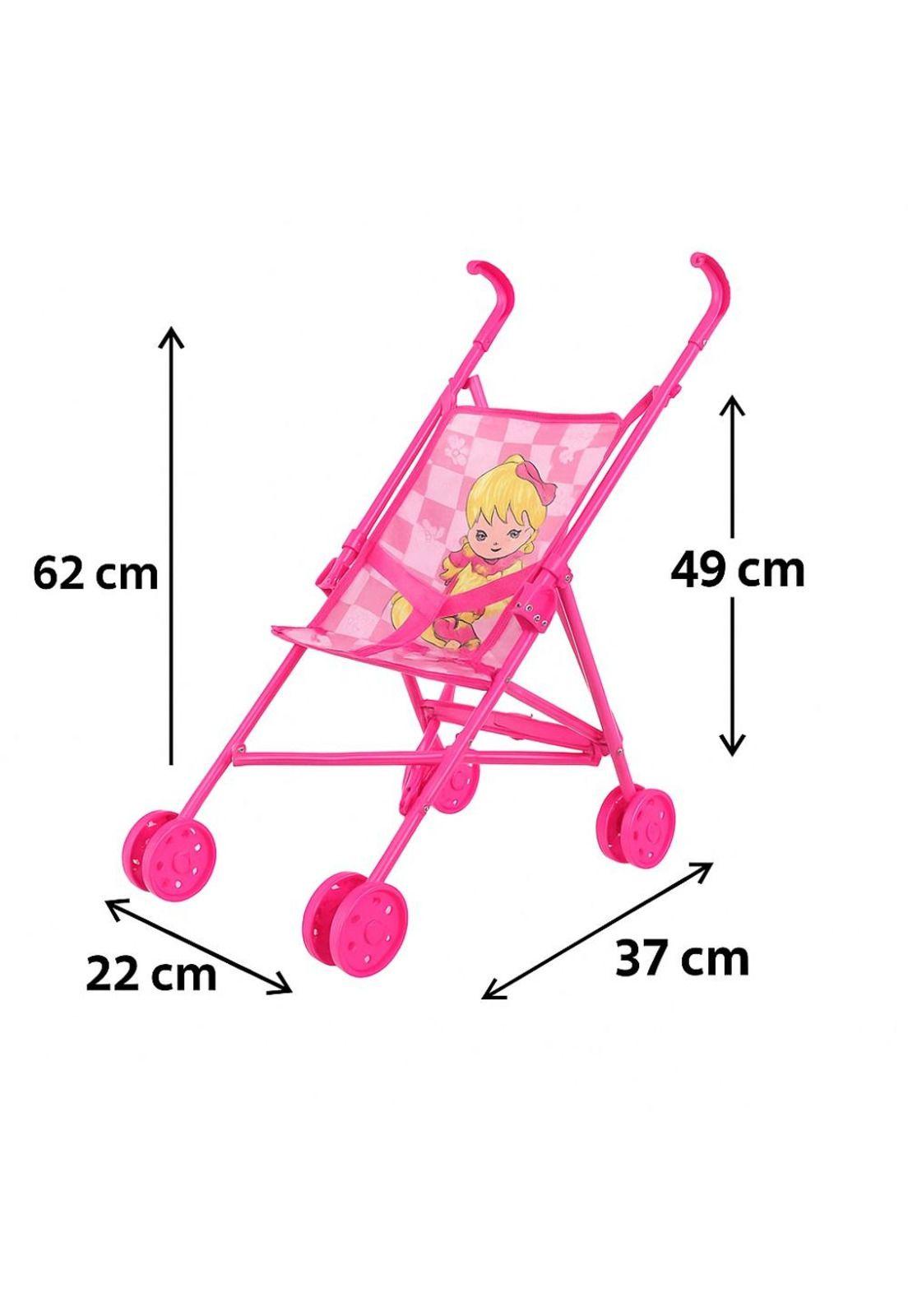 Coche Para Muñeca Carrito Paseo Juguetes Niñas-3