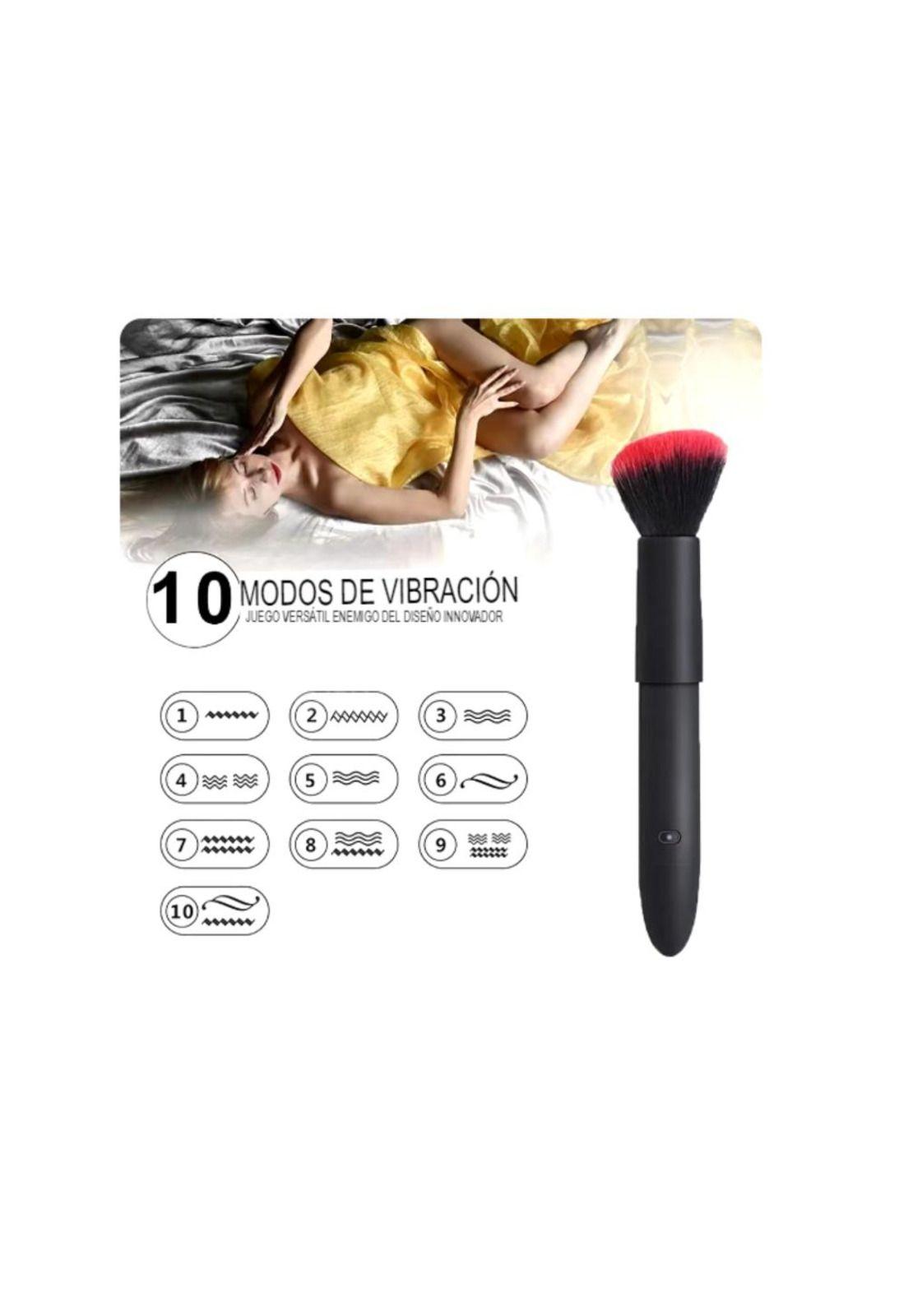 Brocha Vibrador Estimulador Sexual Punto G 10 Velocidades-4