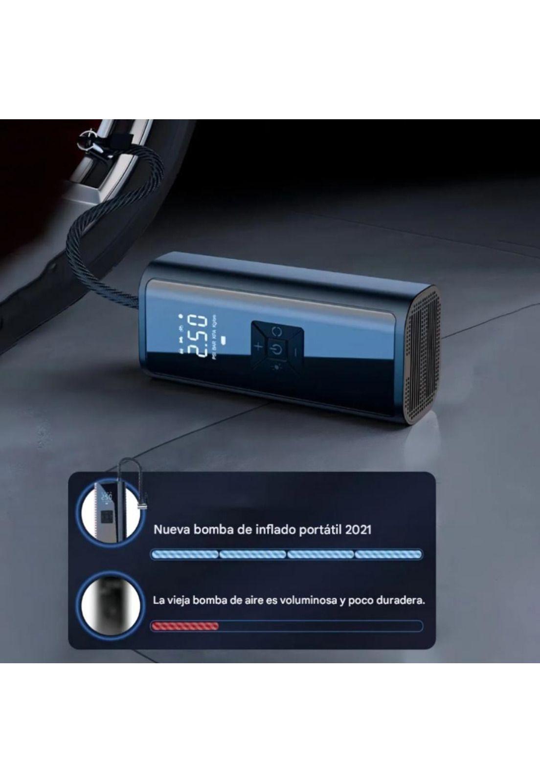 Compresor de Aire Portátil  Inflador de Neumáticos Digital-2