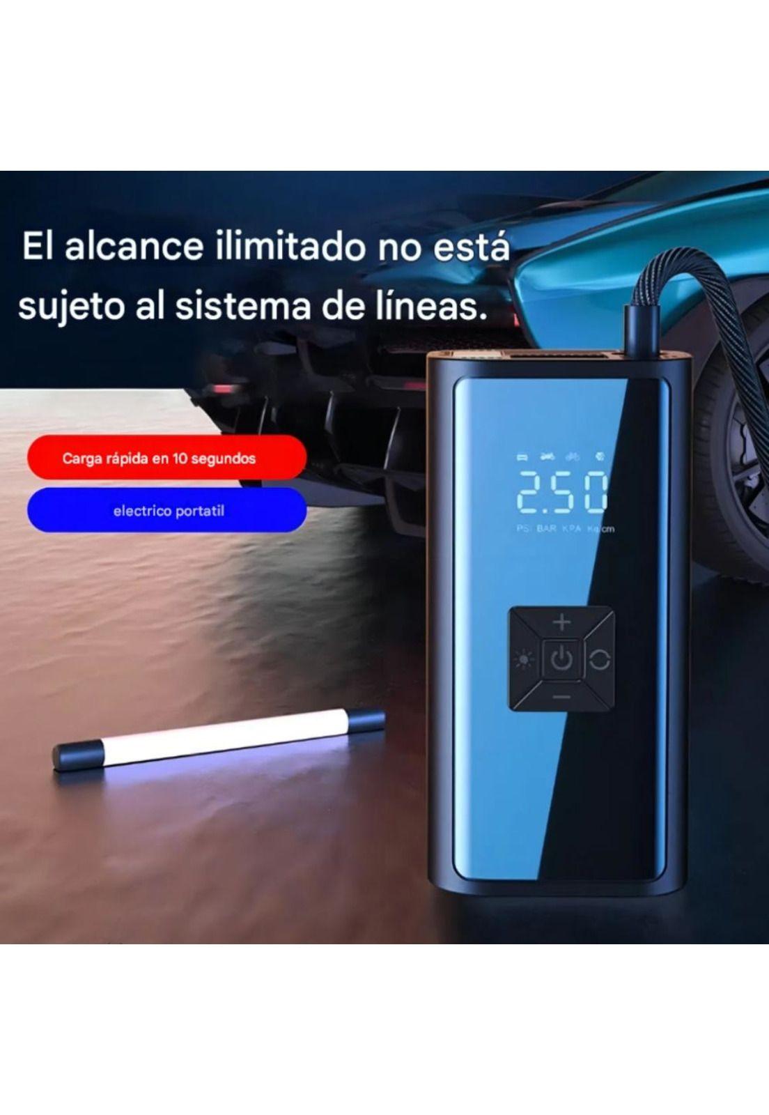 Compresor de Aire Portátil  Inflador de Neumáticos Digital-3