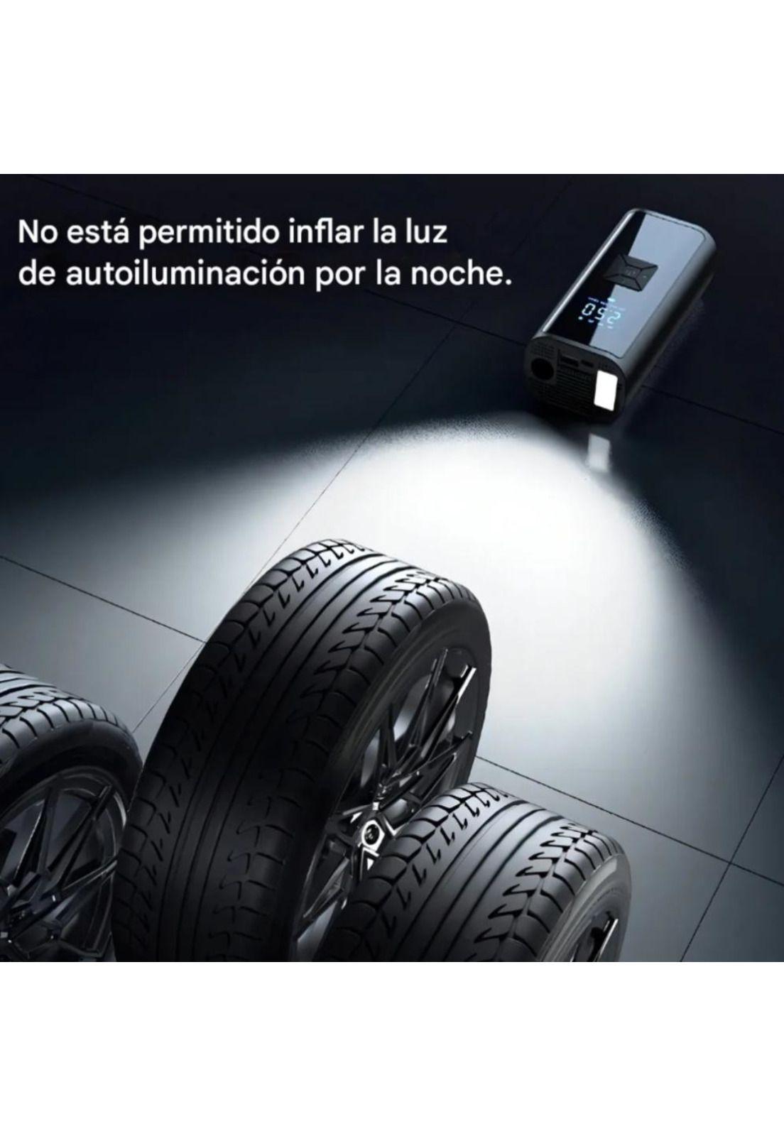 Compresor de Aire Portátil  Inflador de Neumáticos Digital-4