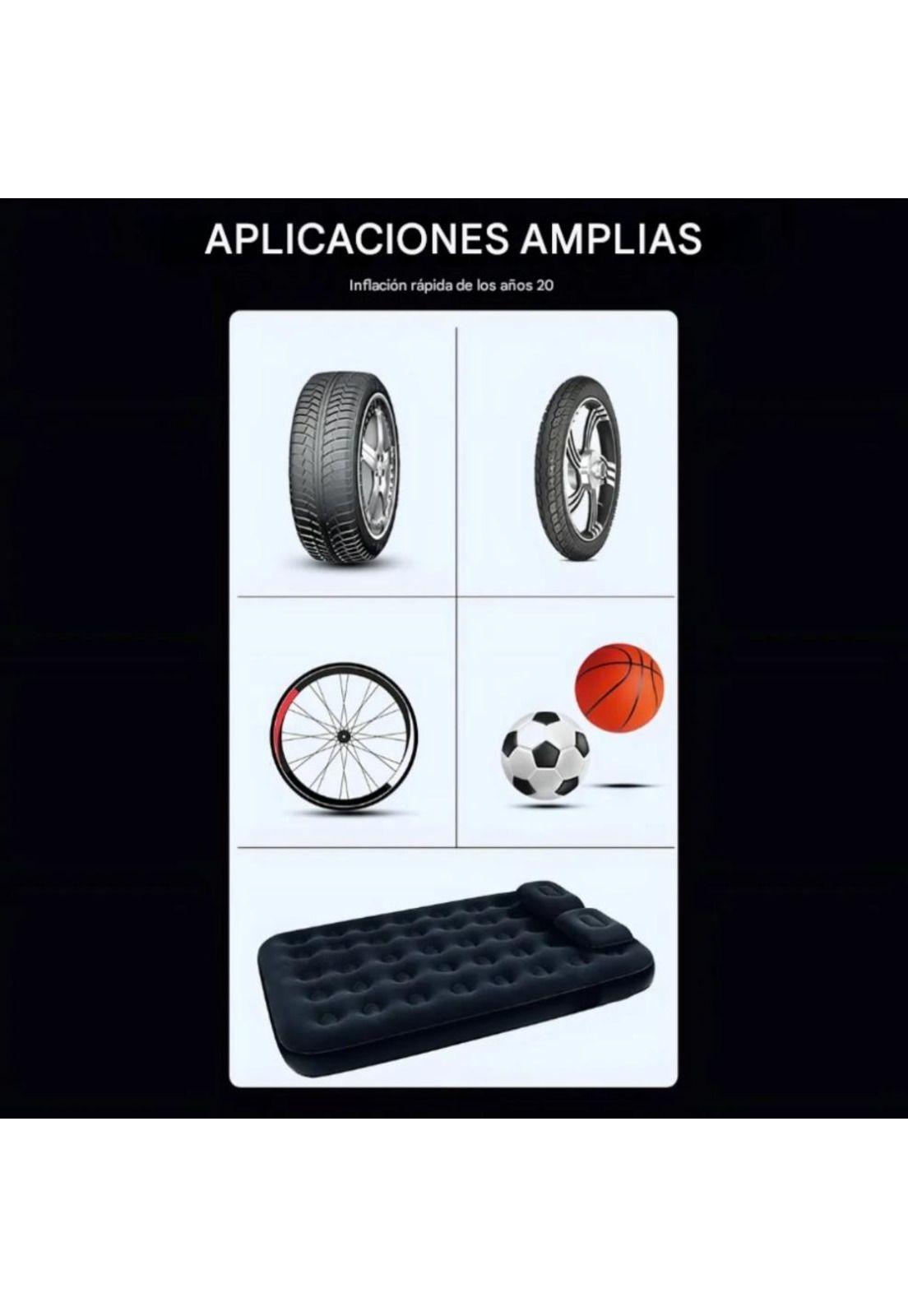 Compresor de Aire Portátil  Inflador de Neumáticos Digital-7