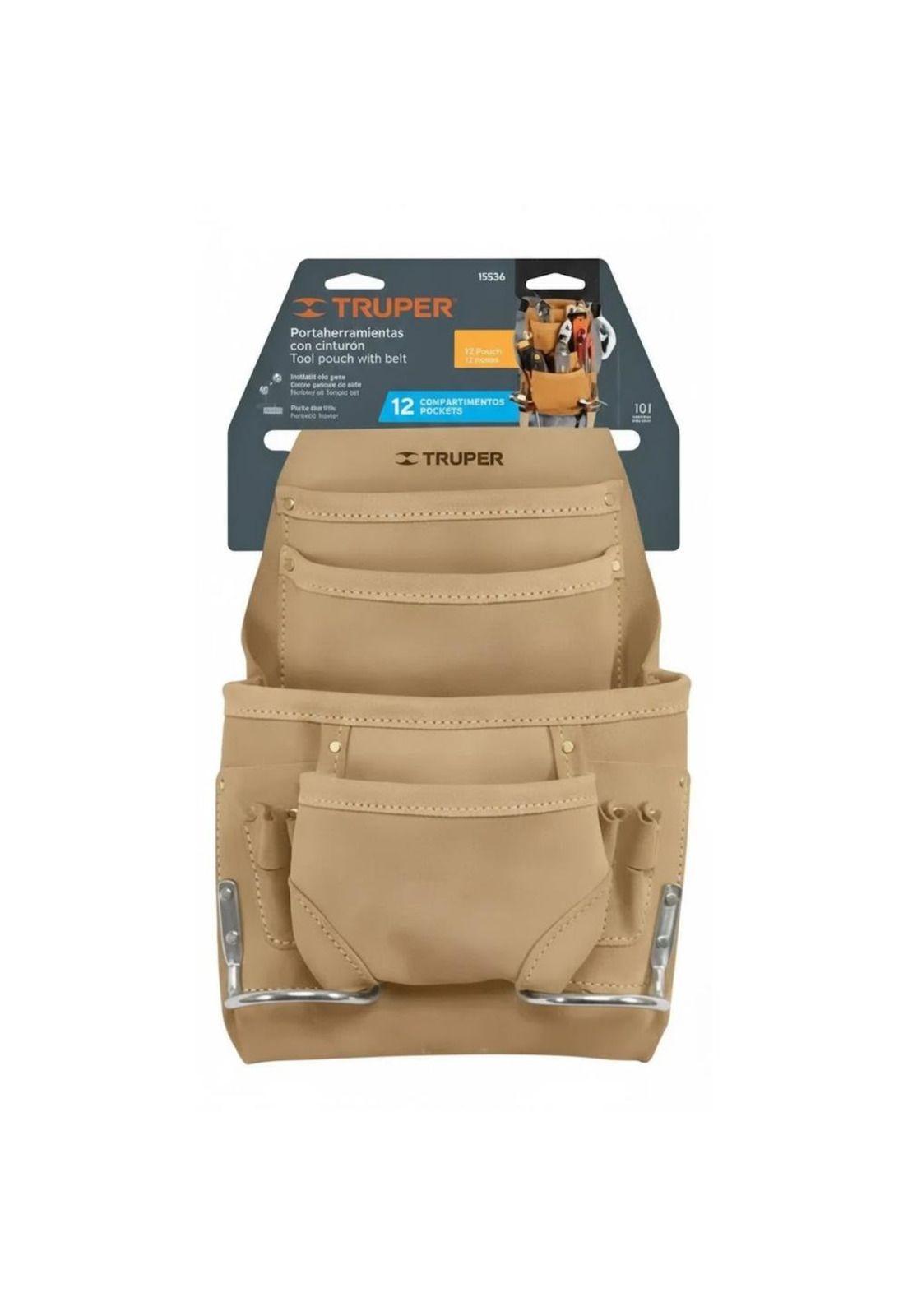 Coleto Porta Herramienta C/cinturon 12 Com. Truper-0