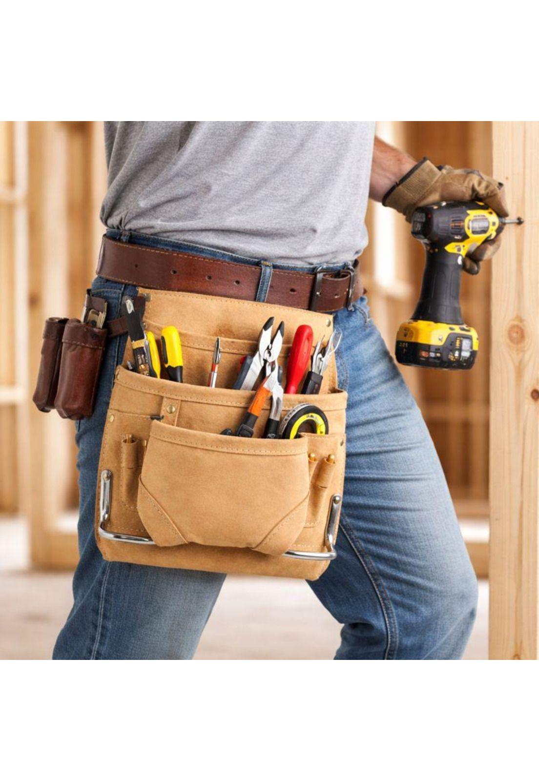 Coleto Porta Herramienta C/cinturon 12 Com. Truper-1