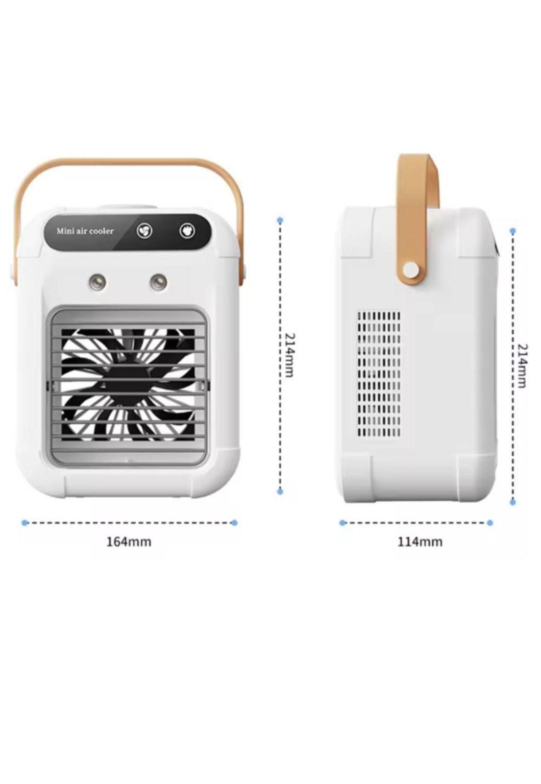 Aire acondicionado con humificador USB  Portatil 3000mah-5