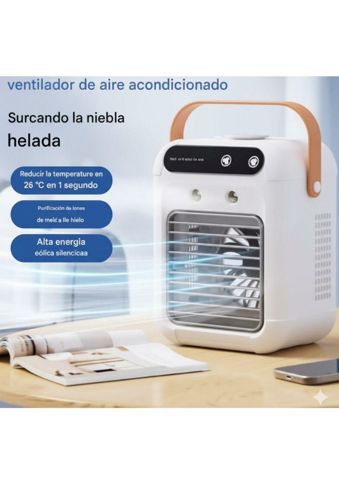 Aire acondicionado con humificador USB  Portatil 3000mah-4