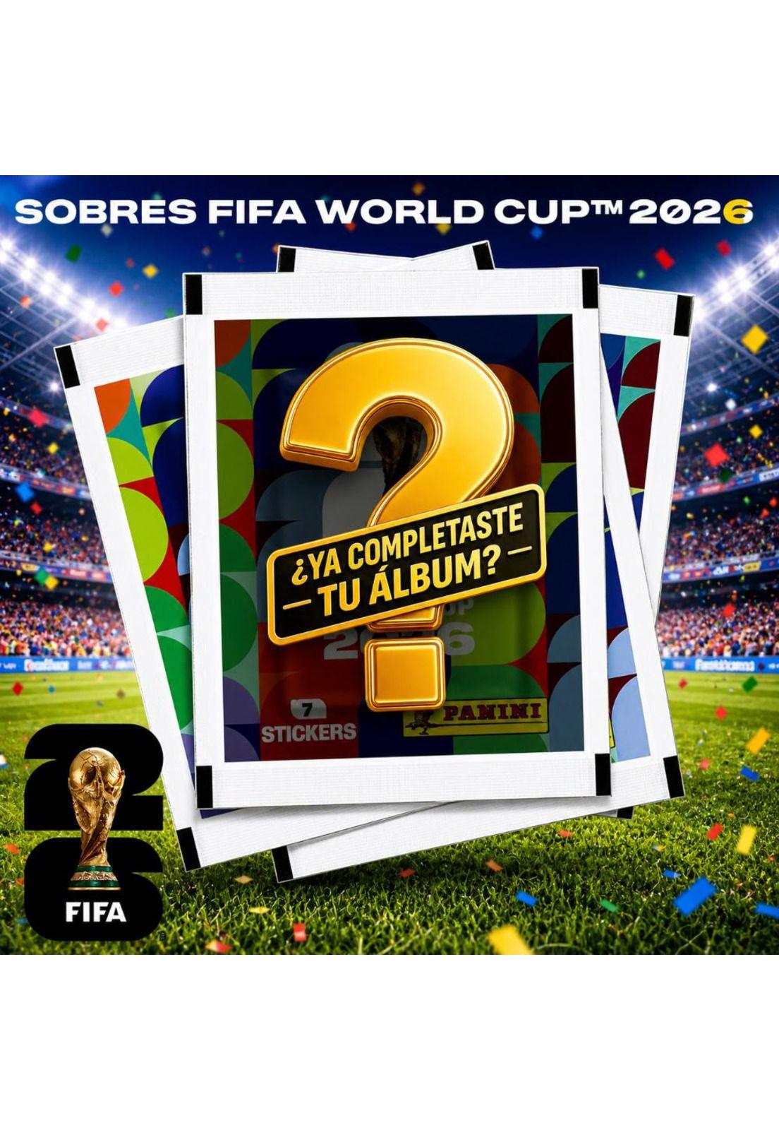 Pack 10 Sobres Panini Mundial 2026 Stickers Original-2