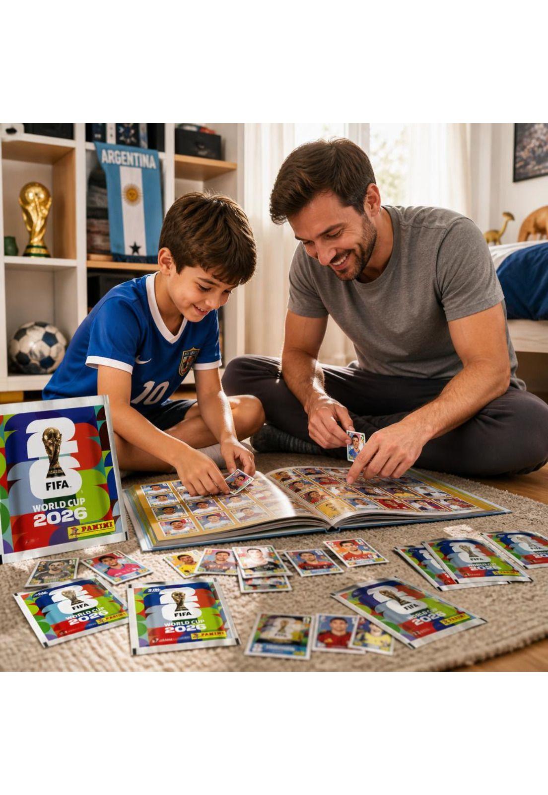 Pack 10 Sobres Panini Mundial 2026 Stickers Original-3