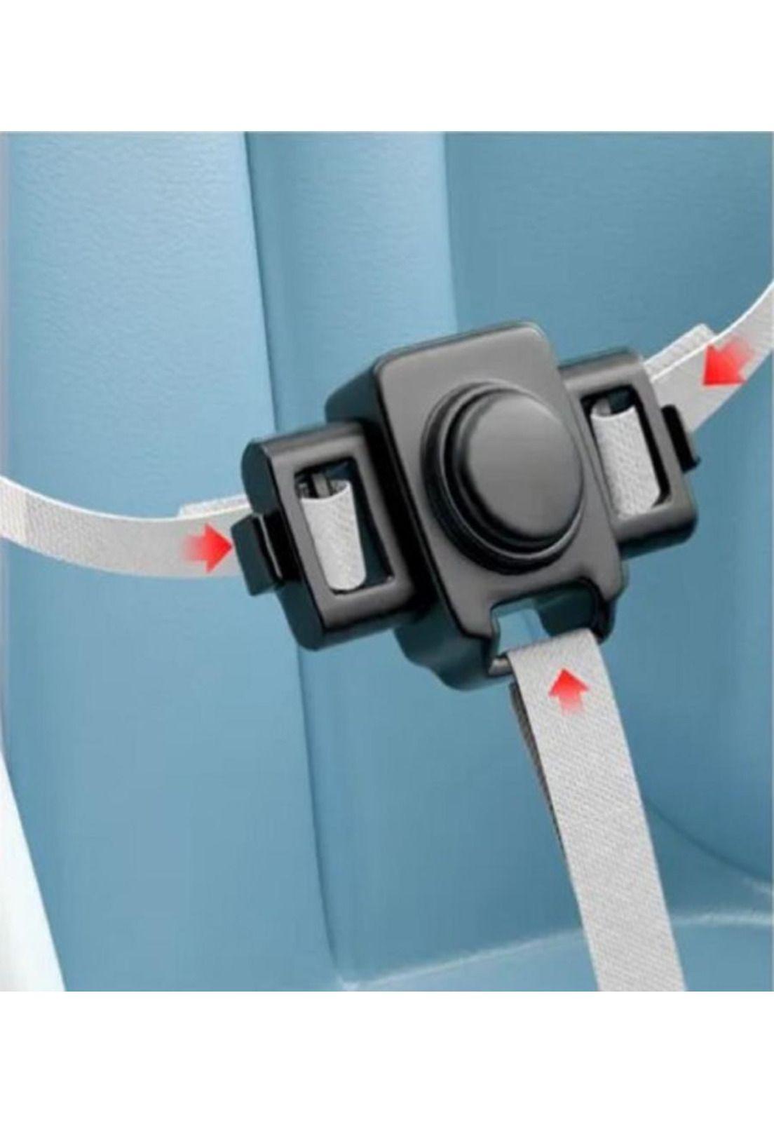 Silla De Comer Para Bebés Portátil Con Ruedas Ajustable-2