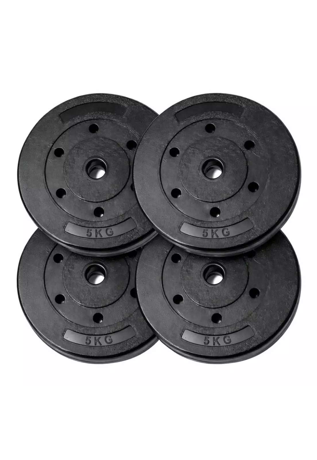 Set 4 Discos Preolímpicos PVC 5kg 20kg Total-7