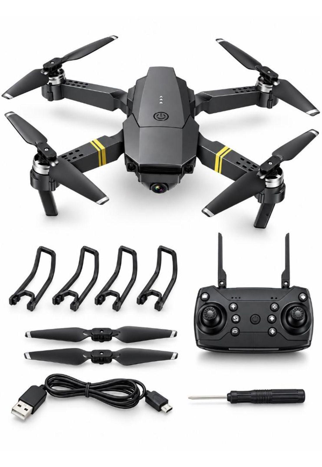 Drone Con Cámara Wifi App Control + Batería Recargable-4