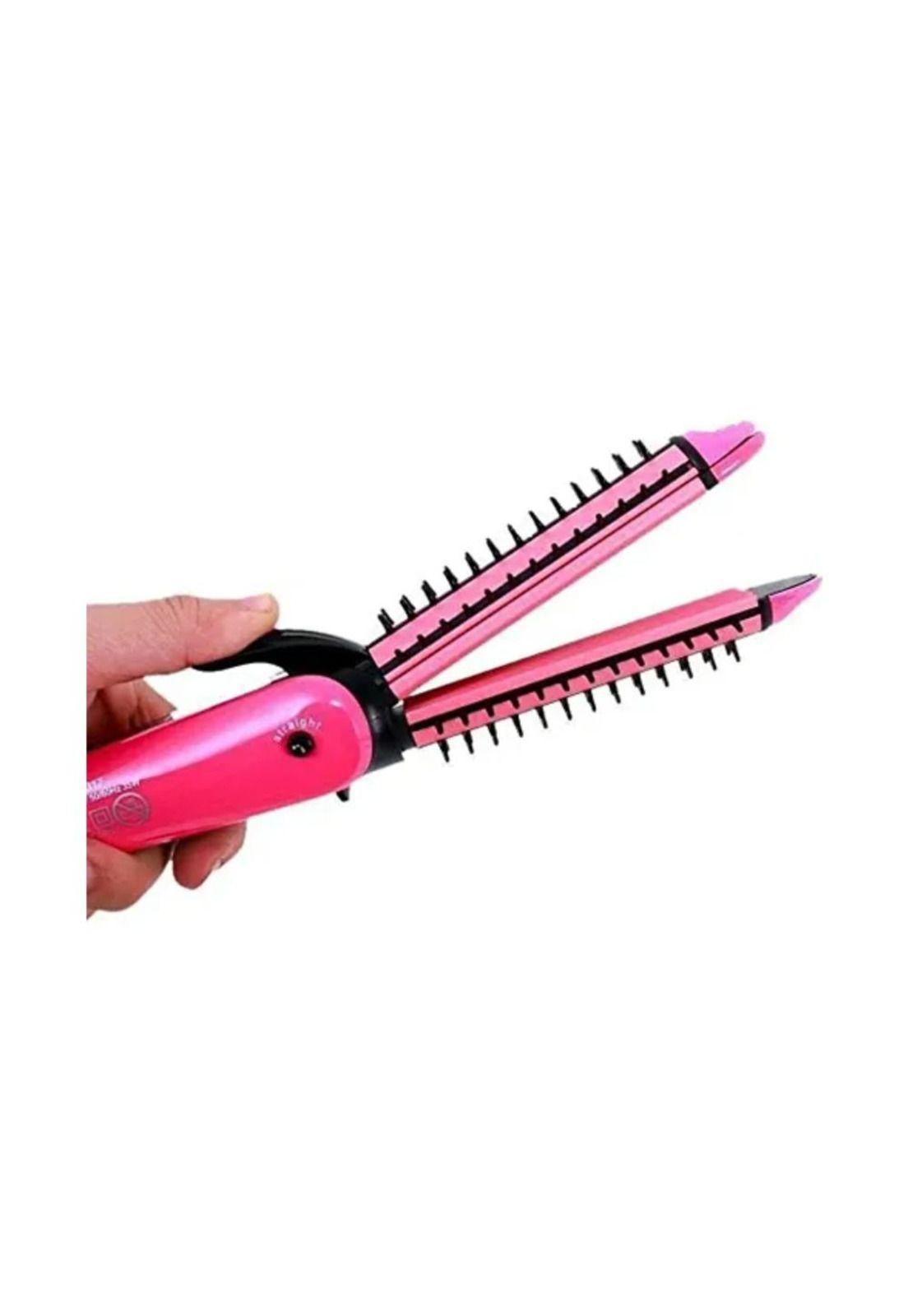Onduladora Rizadora Peinador de Pelo Profesional 3 en 1-4