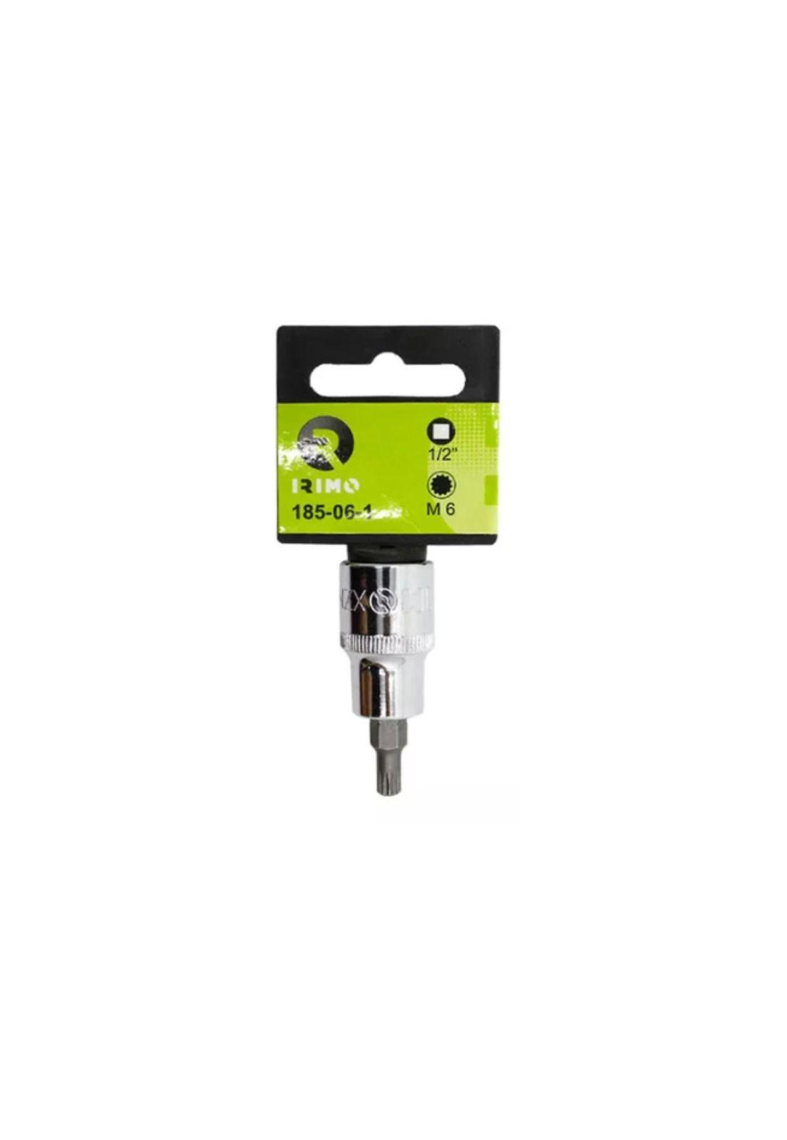 DADO PUNTA XZN 1/2' M6 185-06-1-0