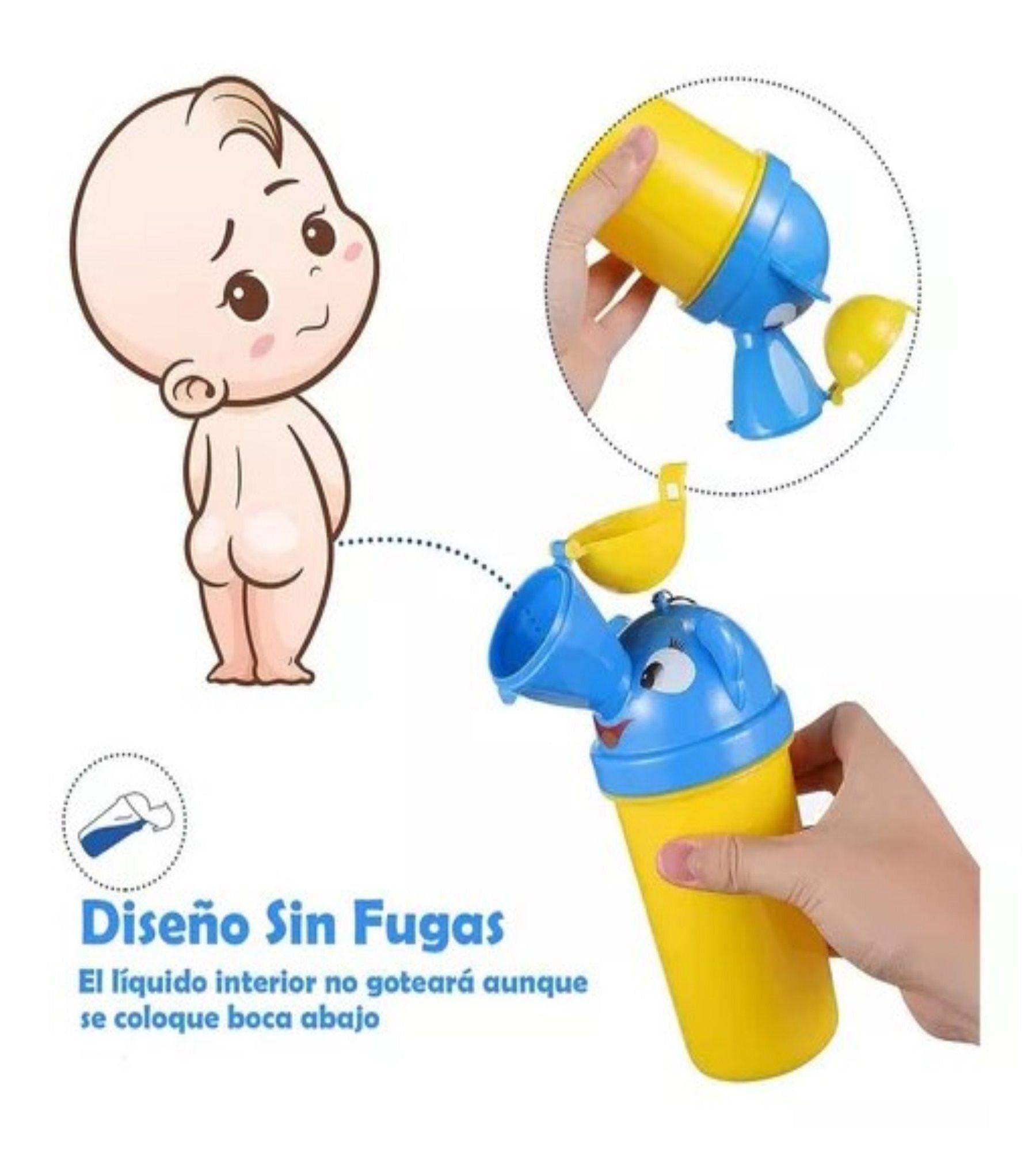 Urinario Portátil de Viaje Infantil a prueba de fugas-4