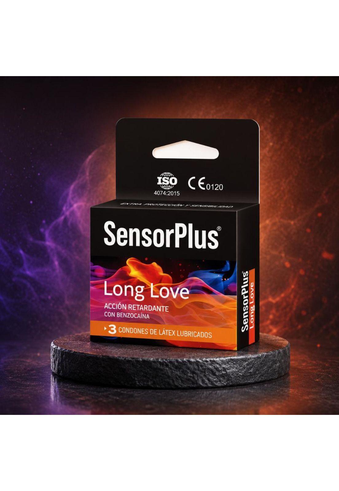 Preservativos Sensor Plus 3un Látex Lubricados Original-0