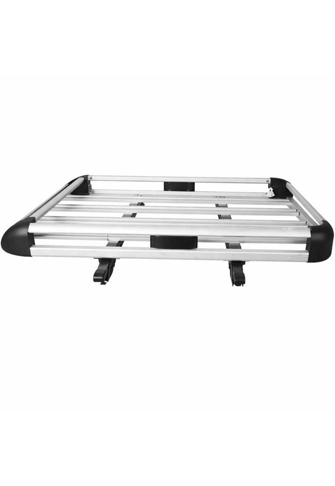 Parrilla Porta Equipaje Auto 130x90x10 cm Barras Metálicas-3