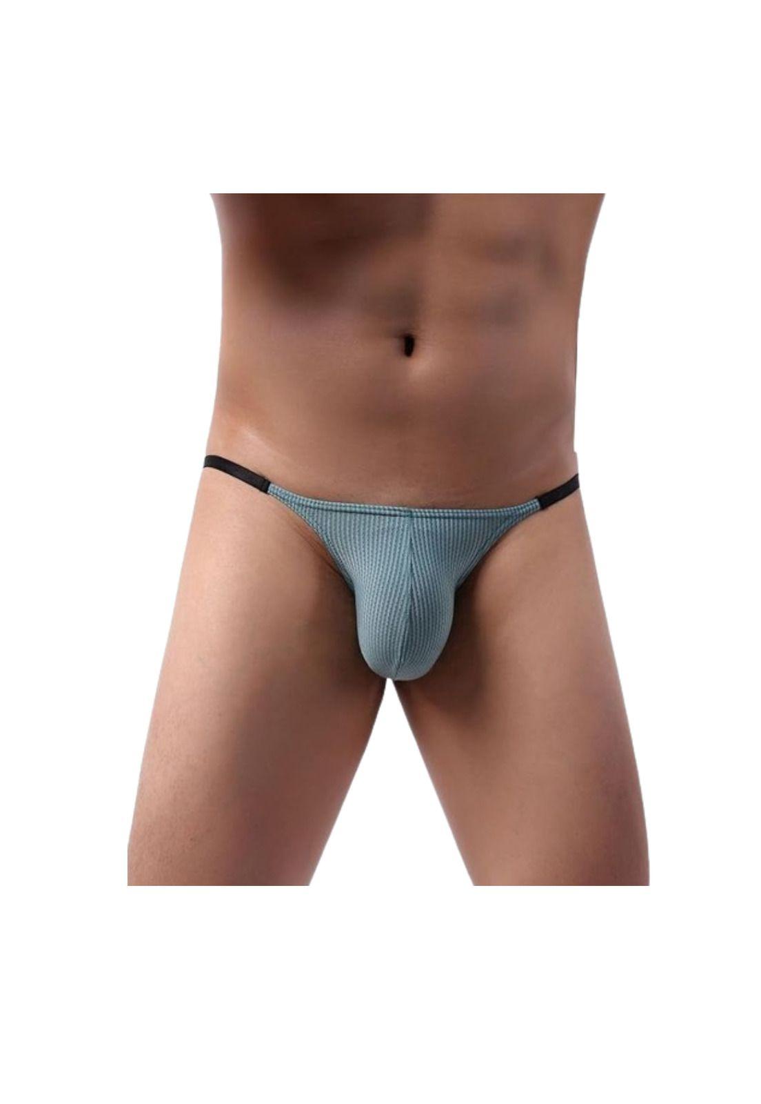 Ropa Interior Sexy Hombre,cintura Baja, Erótica Elásticos!-7