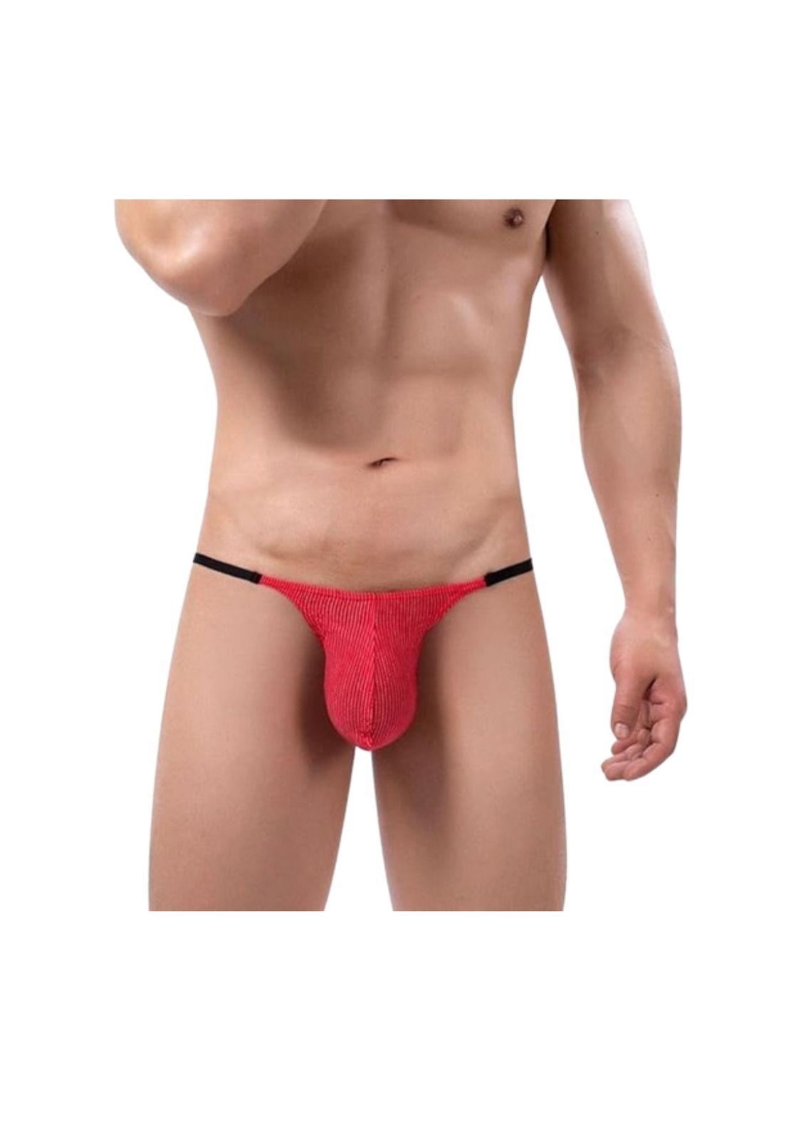 Ropa Interior Sexy Hombre,cintura Baja, Erótica Elásticos!-9