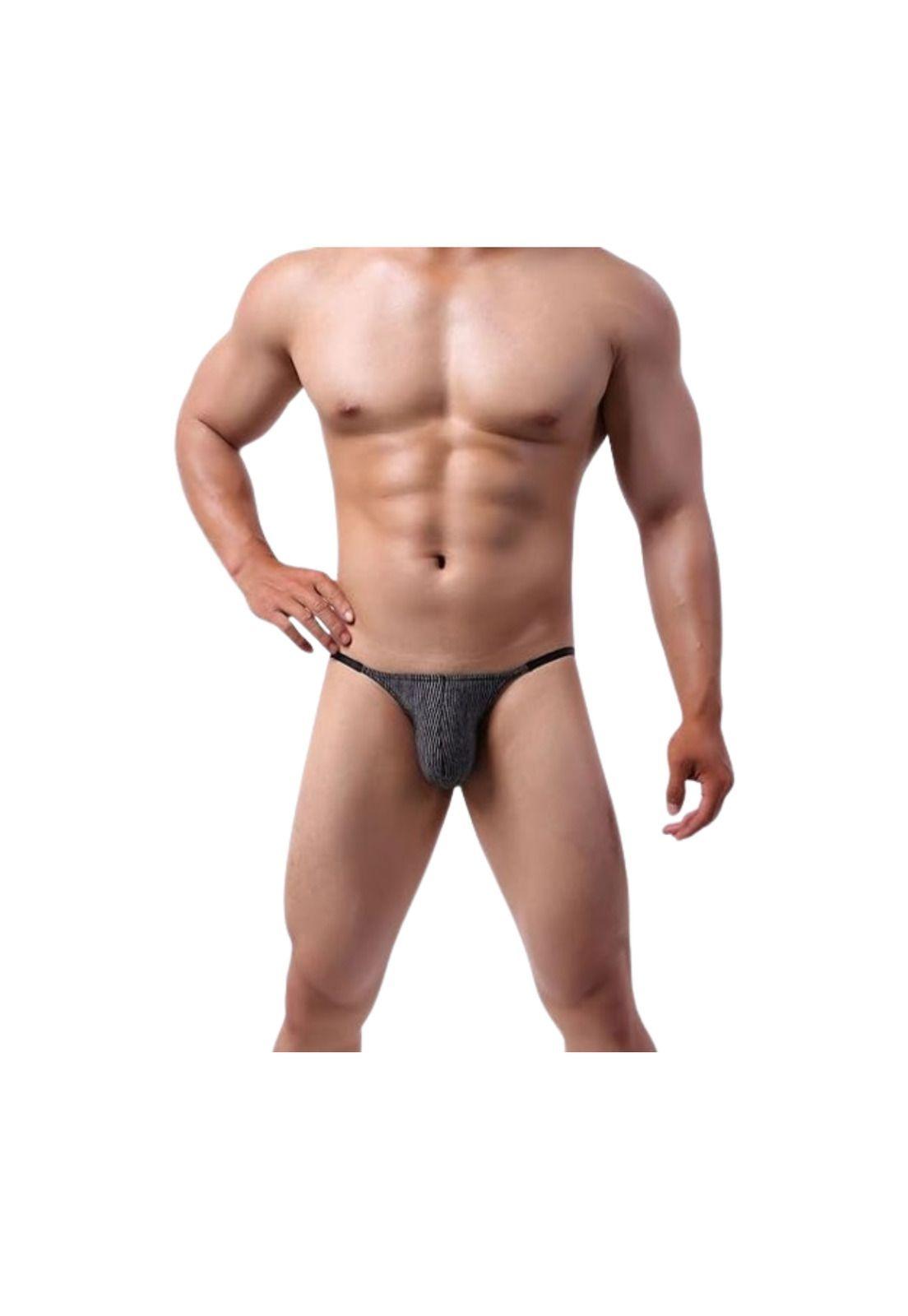 Ropa Interior Sexy Hombre,cintura Baja, Erótica Elásticos!-5