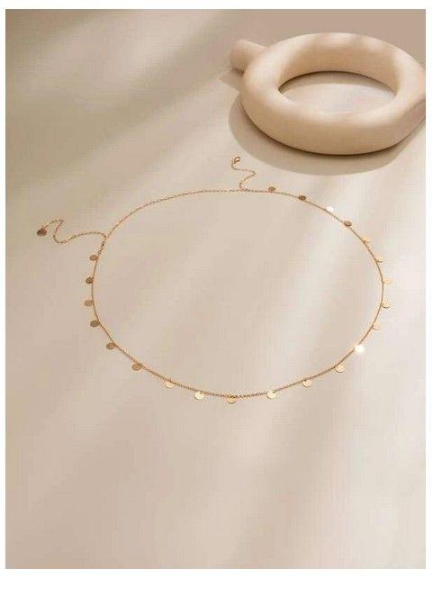Cadena/collar Para El Cuerpo Espalda Diva Fiesta-3