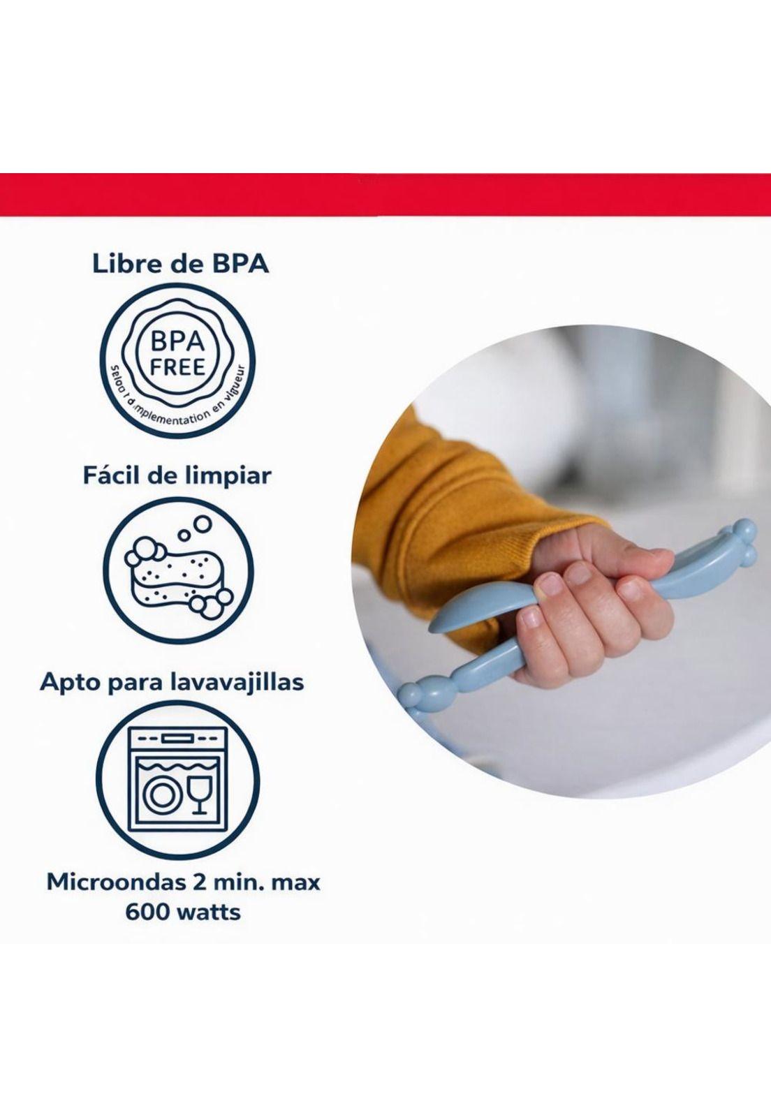 Set Alimentación Bebé 4 Piezas Vajilla Infantil-3