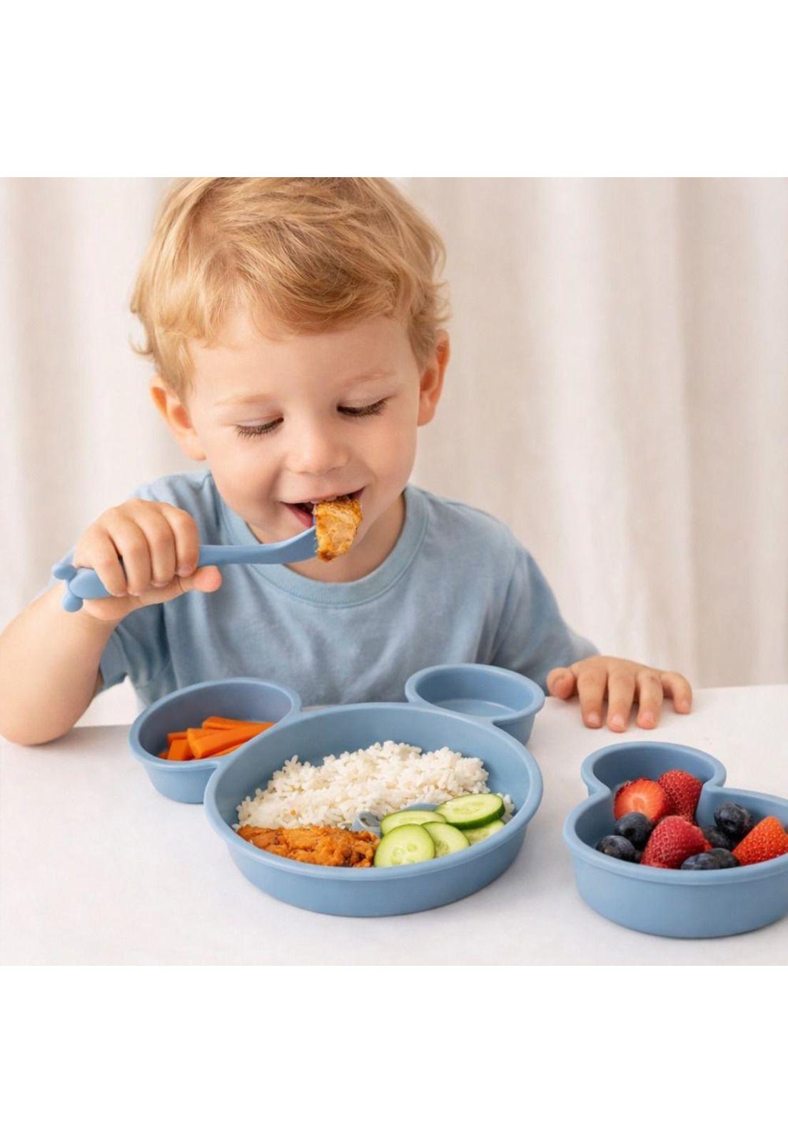 Set Alimentación Bebé 4 Piezas Vajilla Infantil-6
