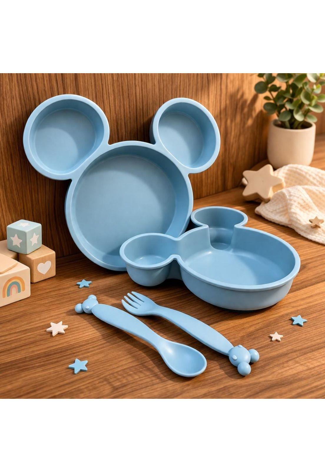 Set Alimentación Bebé 4 Piezas Vajilla Infantil-7