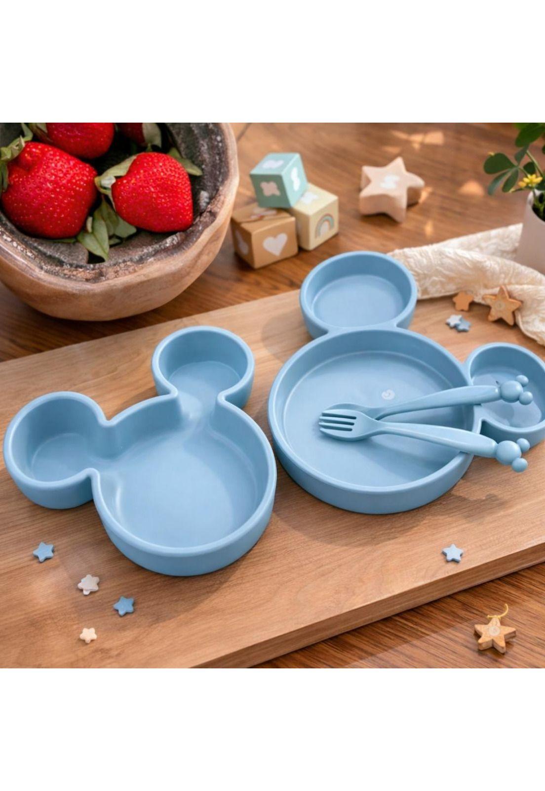 Set Alimentación Bebé 4 Piezas Vajilla Infantil-8