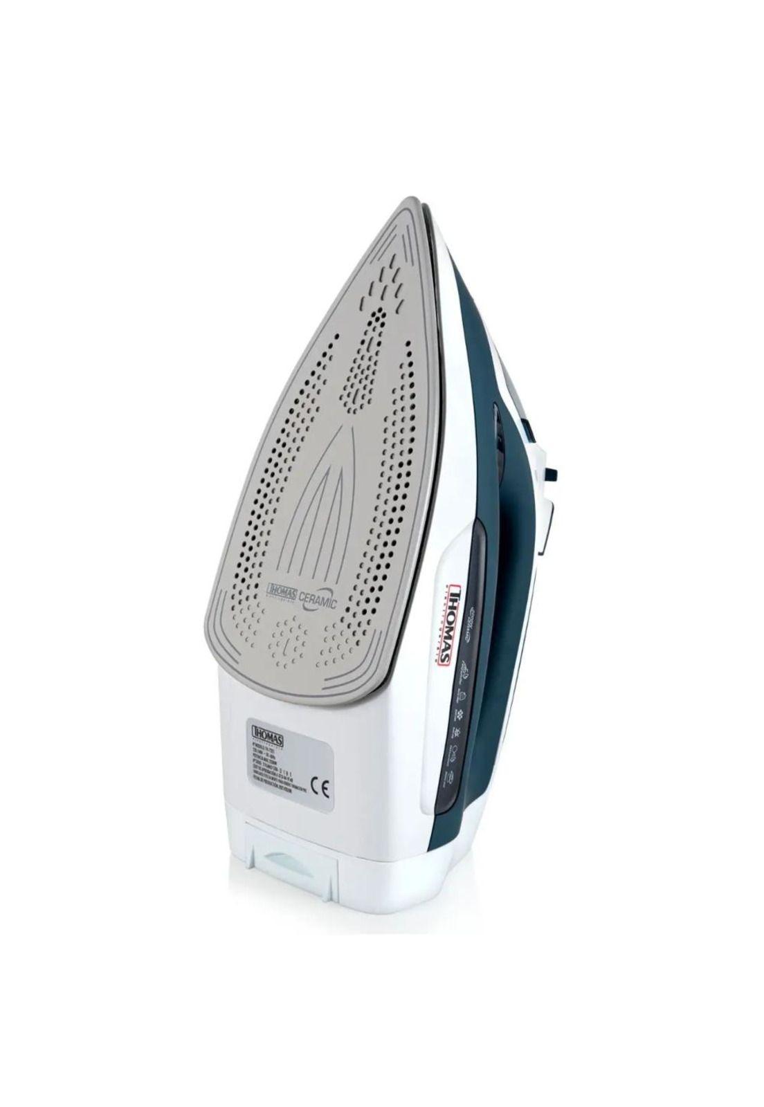 Plancha a Vapor Thomas TH-7355 Cerámica Potente 2200W-2