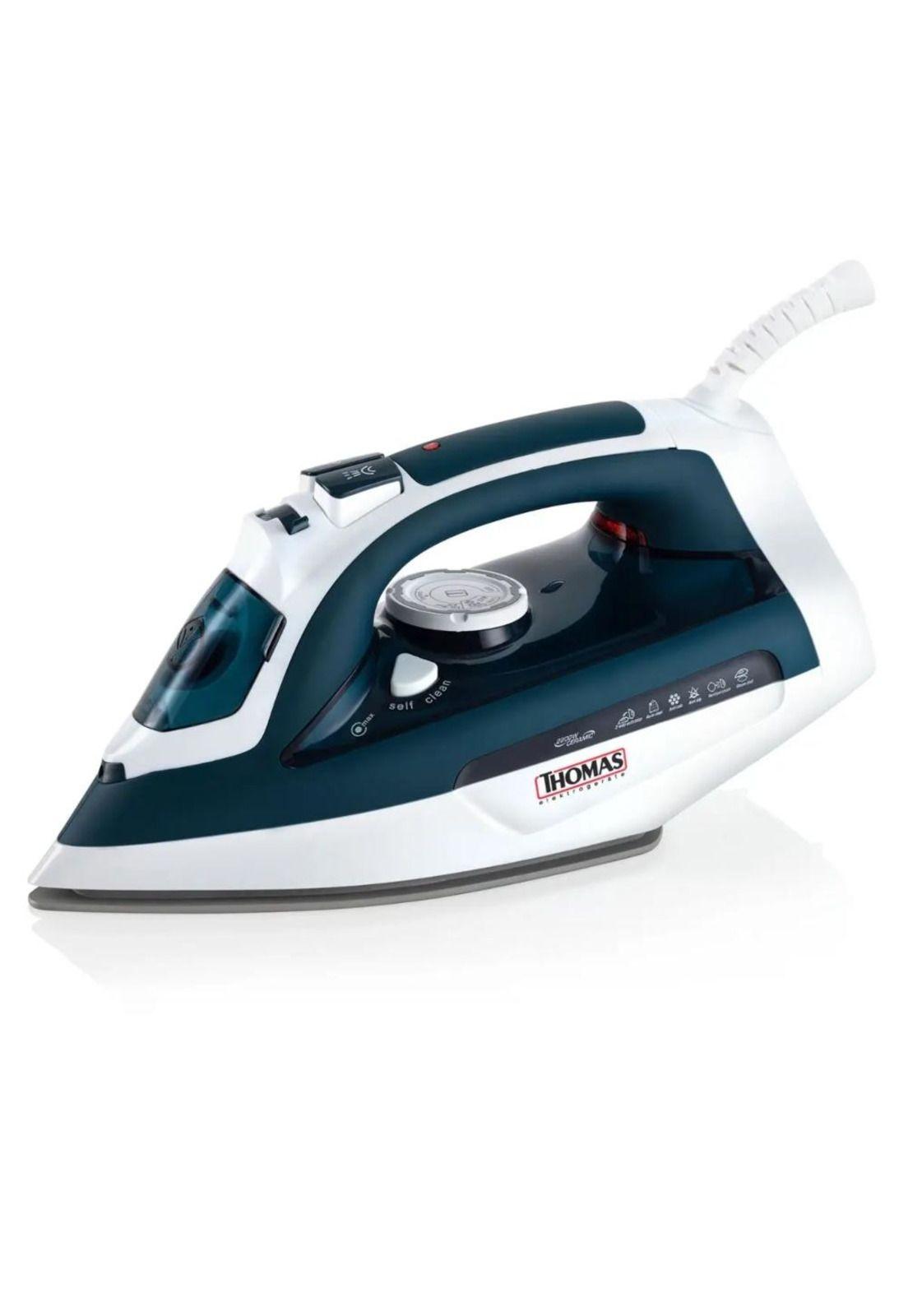 Plancha a Vapor Thomas TH-7355 Cerámica Potente 2200W-4