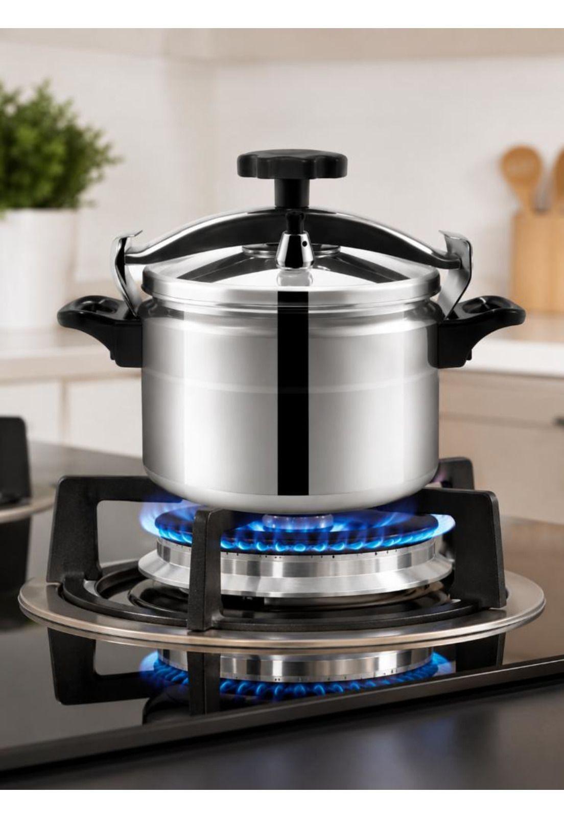 Olla A Presión Para Cocinar En Caliente De Aluminio 9 Litros-2