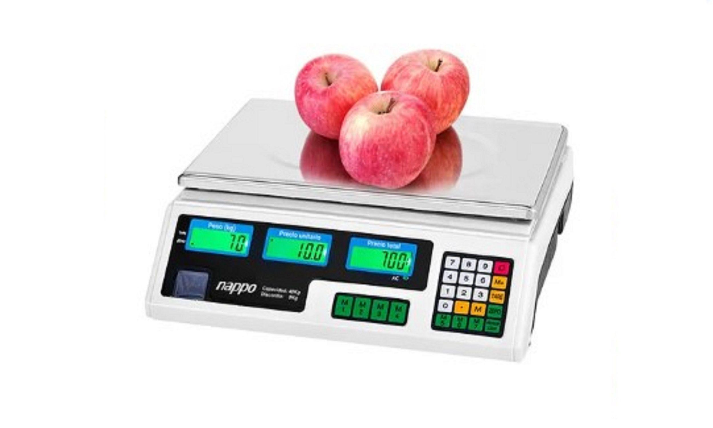 Báscula comercial digital Nappo NEB-092 40kg 220V-3