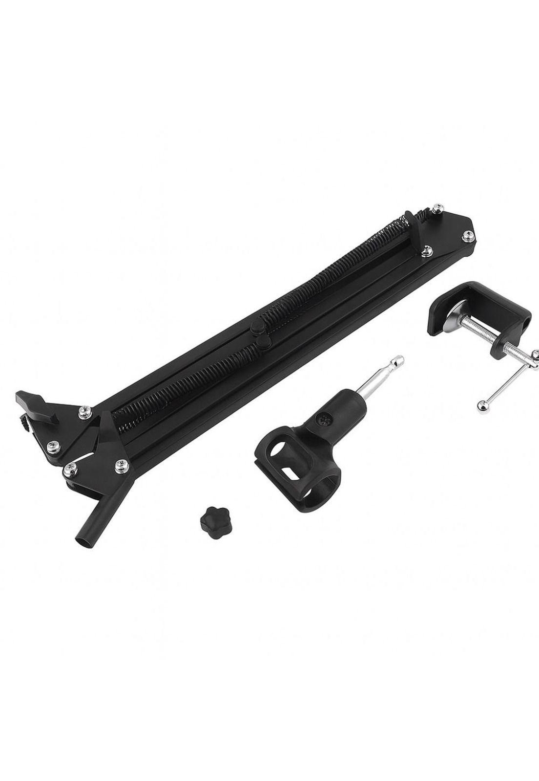 Brazo Soporte Micrófono Ajustable Metálico Profesional-4