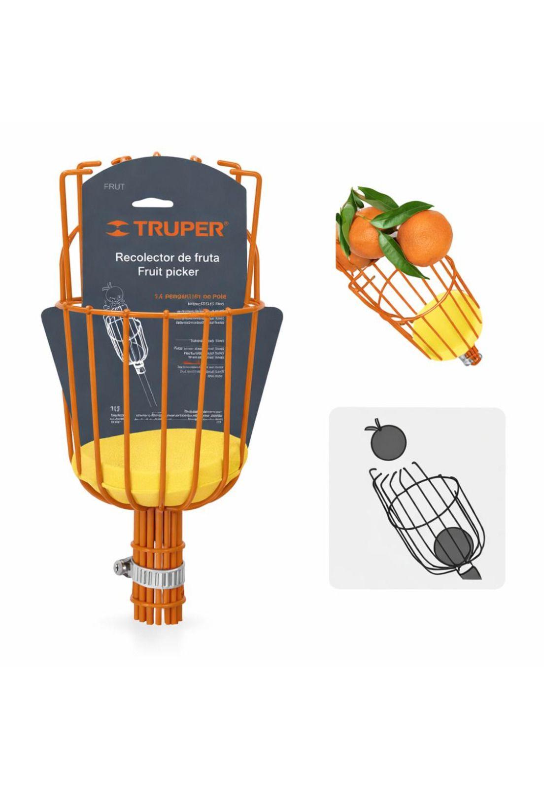 Recolector De Frutas Truper Con Cojin Frut-2
