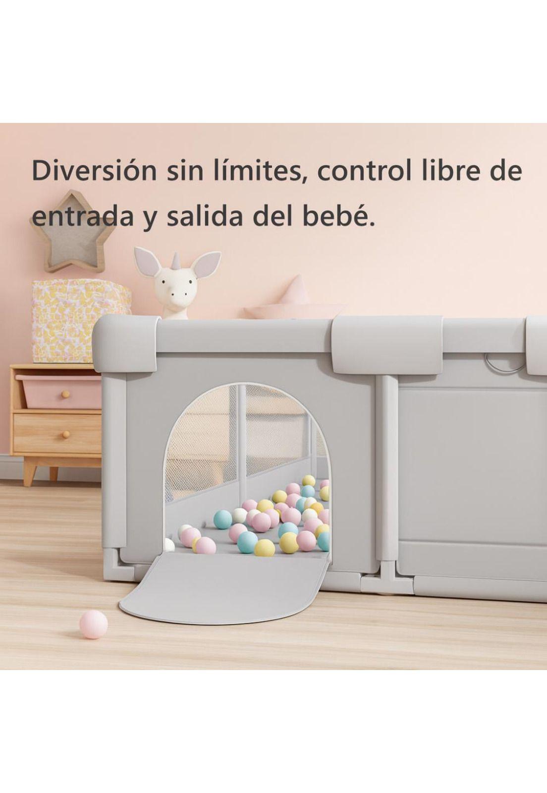 Corral de Juegos Infantil  con Accesorios de Juego  150x180-3