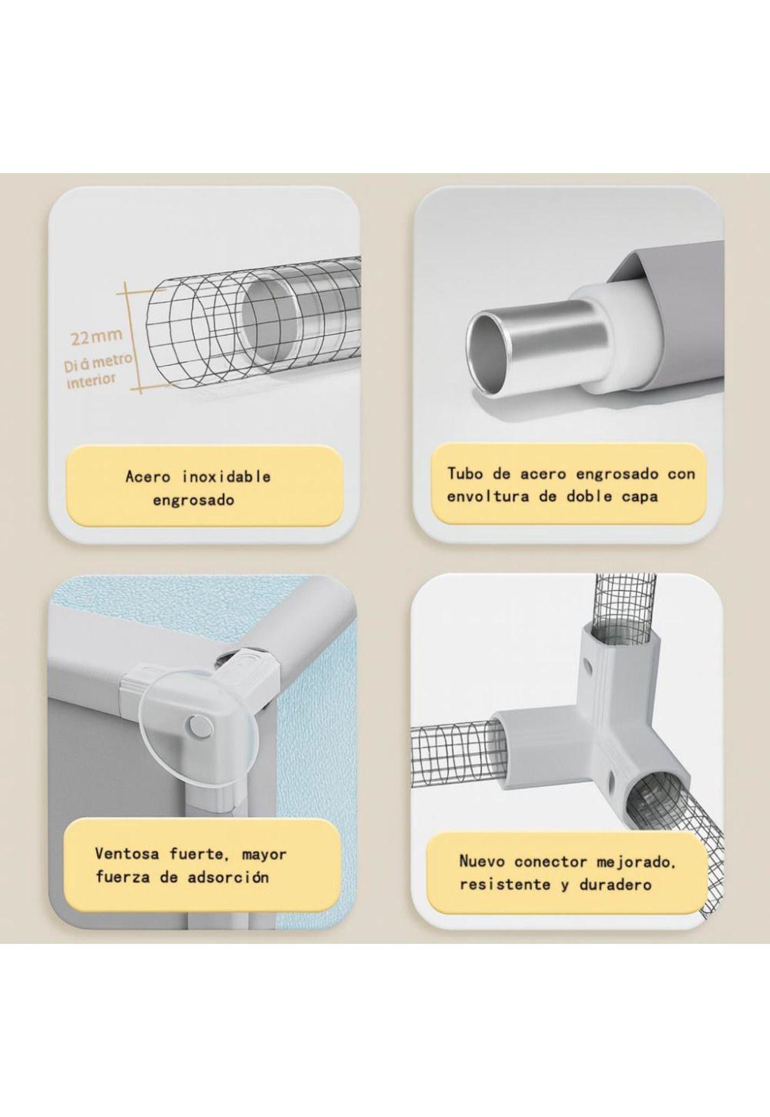 Corral de Juegos Infantil  con Accesorios de Juego  150x180-4