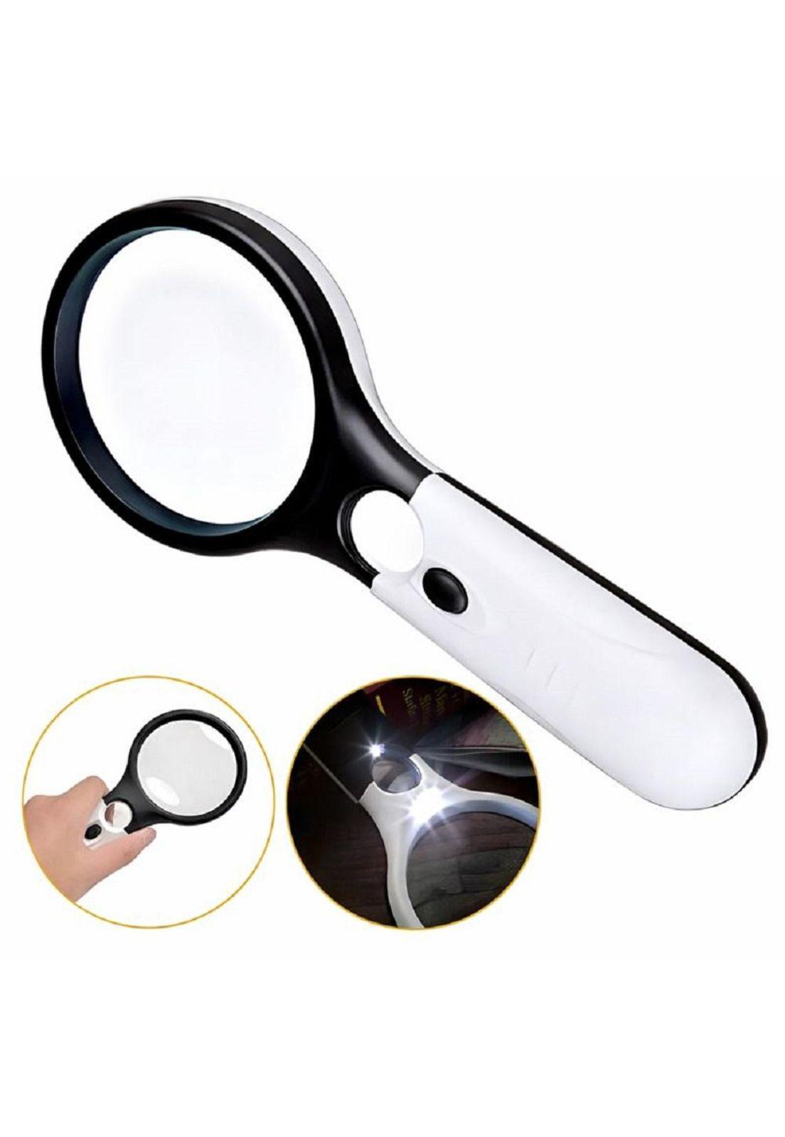 Lupa de Lectura con Luz LED Zoom 45x3-4