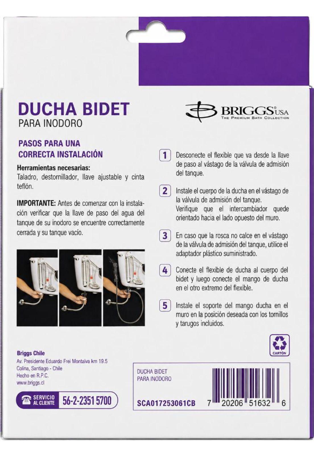 Ducha Bidet Arabe Mango Cromado Briggs-fanaloza-6
