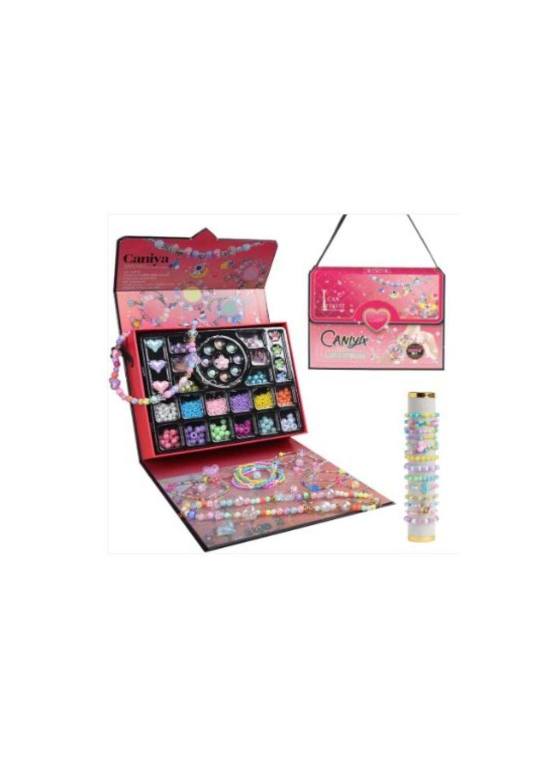 Kit Para Hacer Pulseras 4 en 1 2000Pcs Cartera Niñas-2