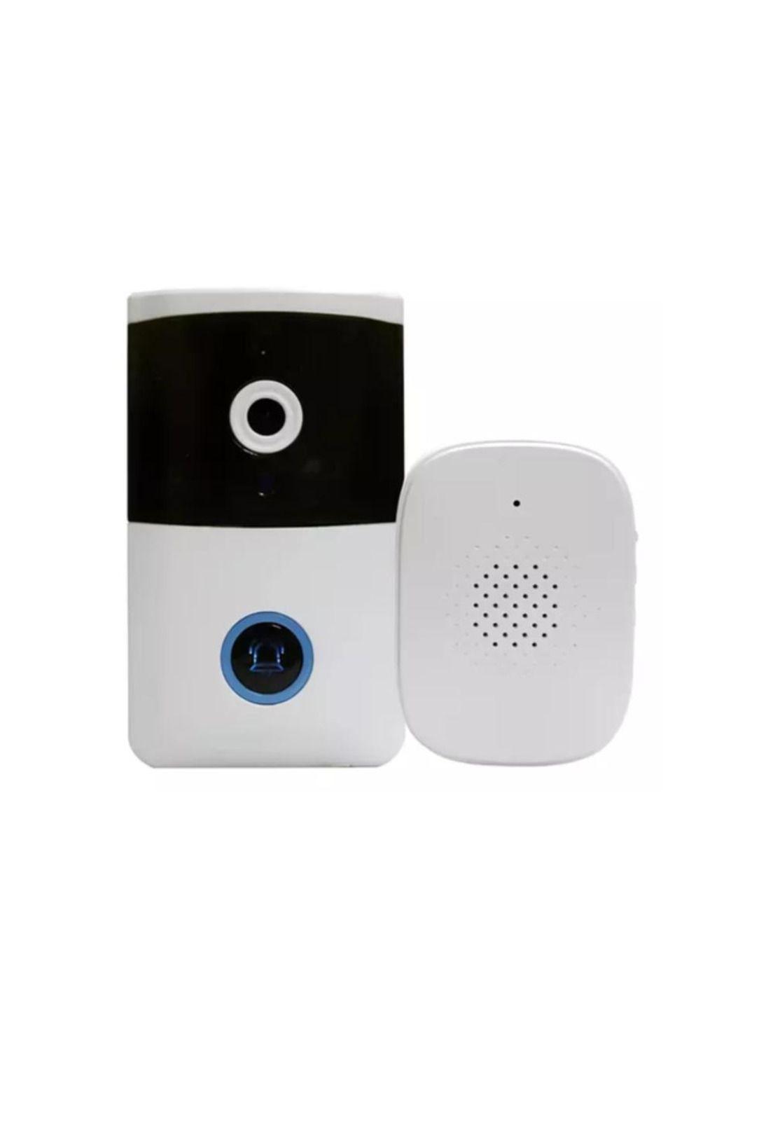 Timbre Puerta inalámbrico Wifi con cámara Visión Nocturna Hd-0